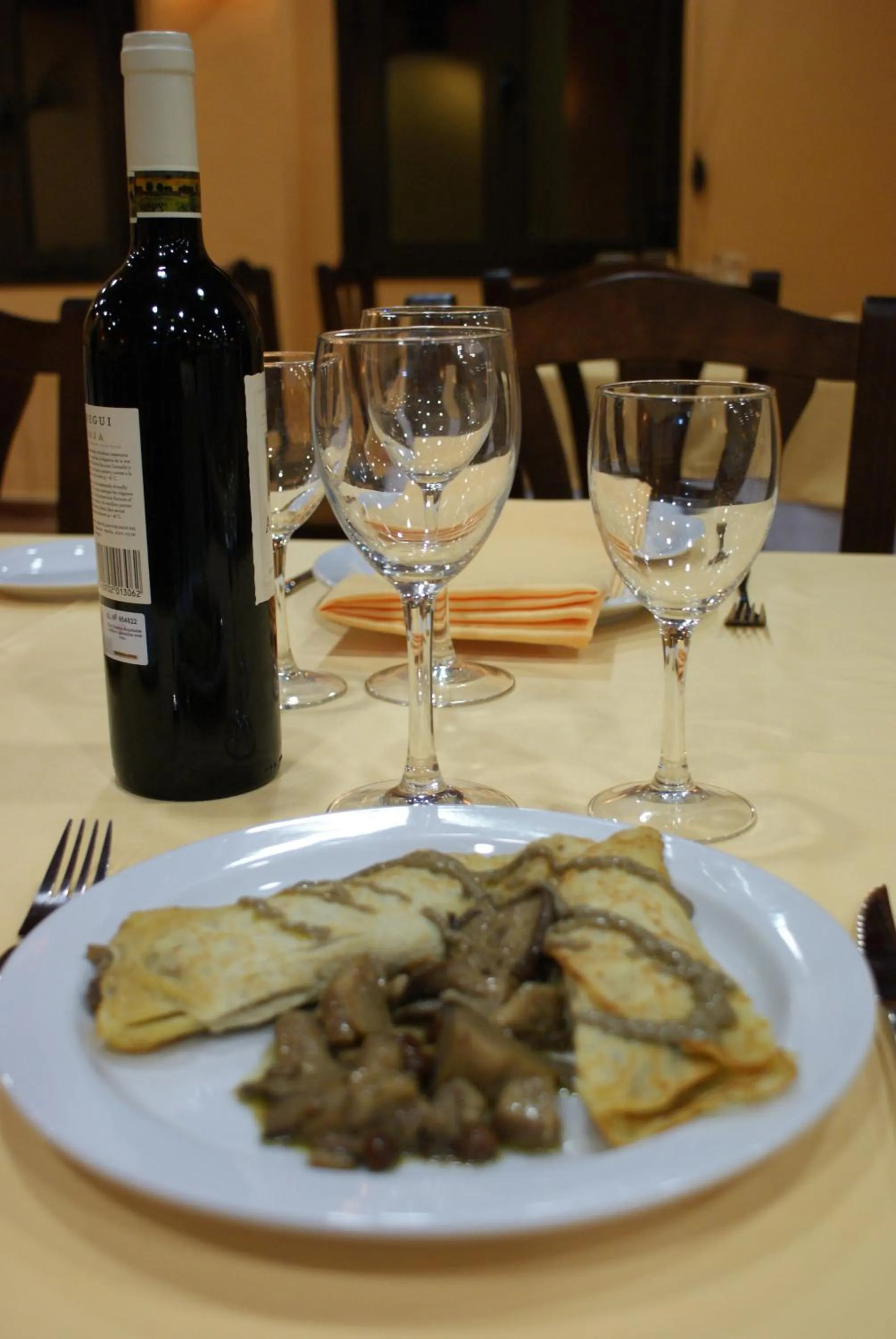 Food close-up in Hotel Sierra Luz