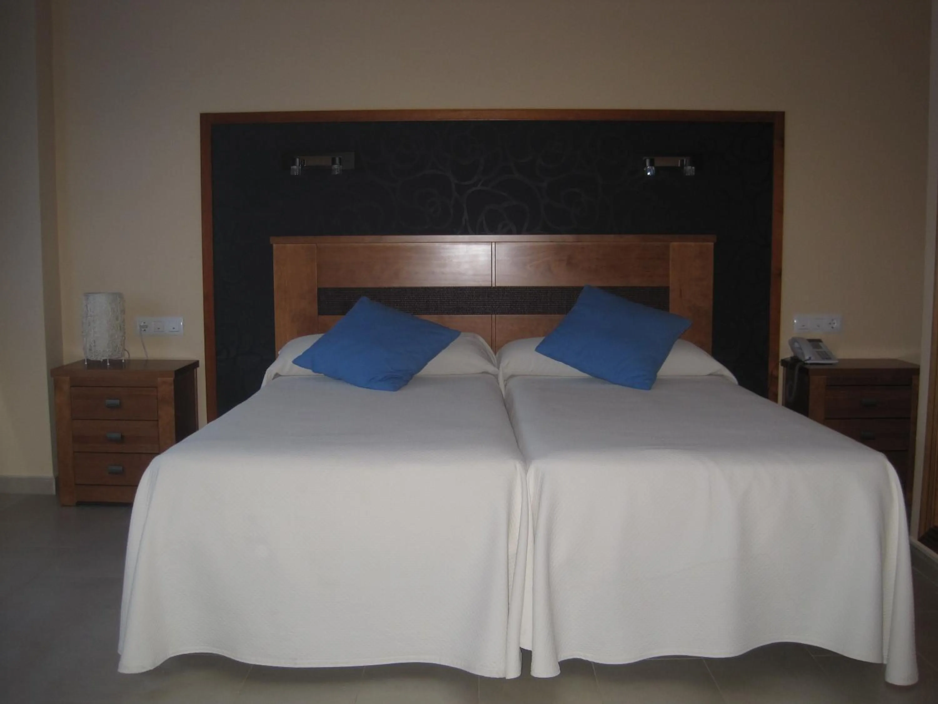 Bed in Hotel Sierra Luz