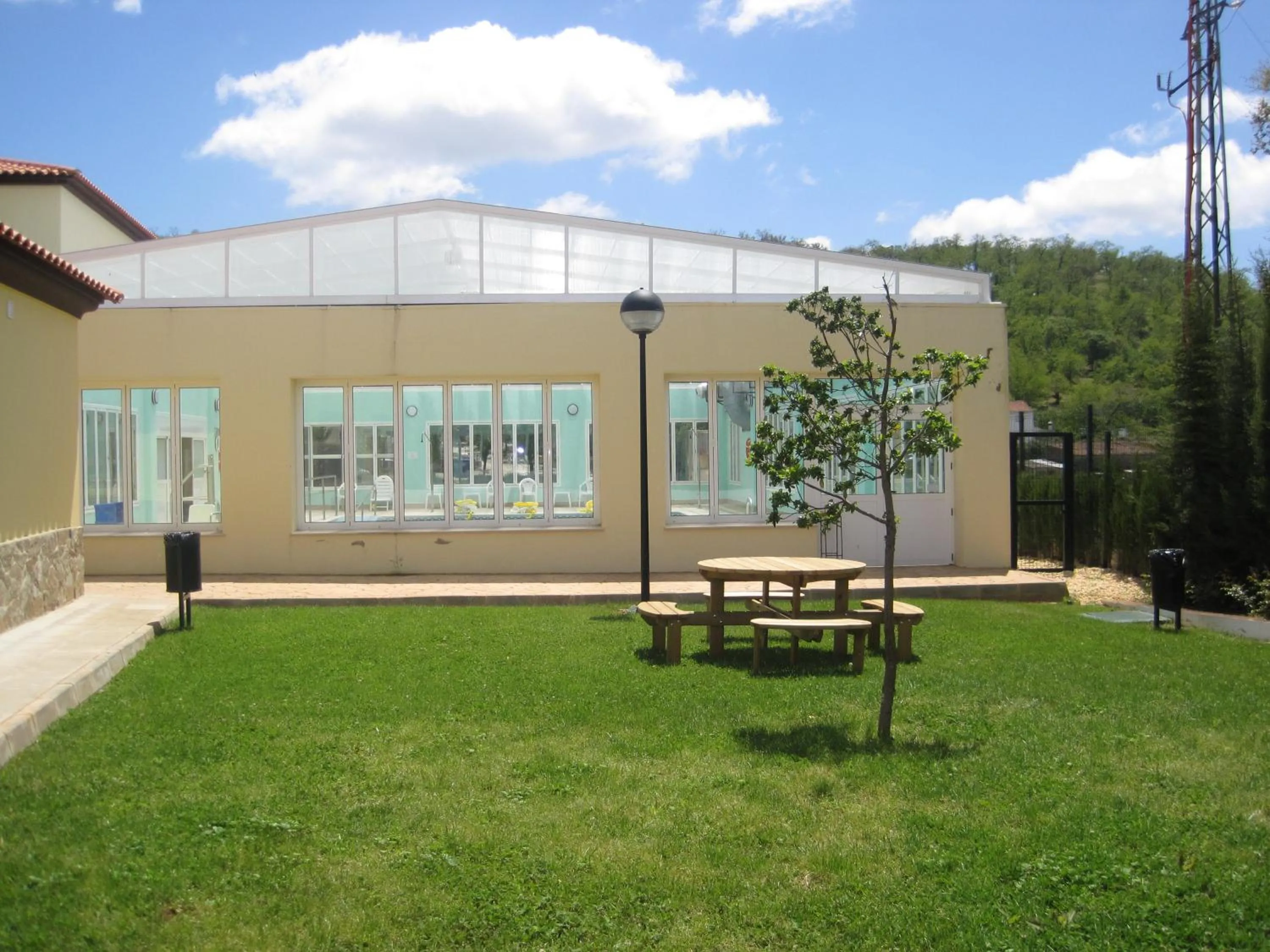 Garden in Hotel Sierra Luz