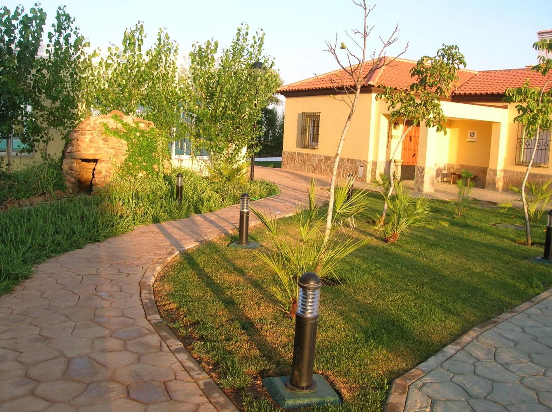 Garden in Hotel Sierra Luz