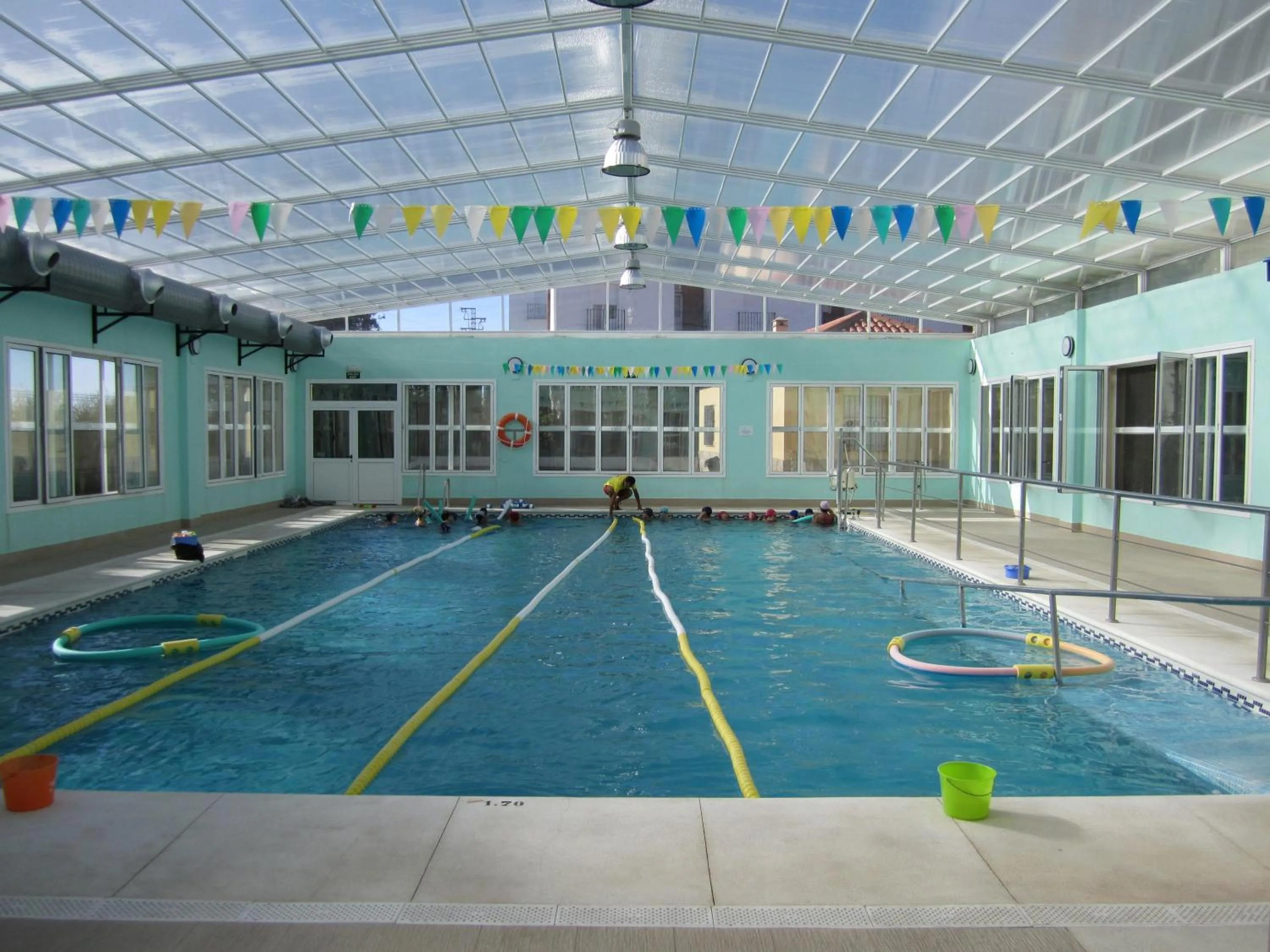 Swimming pool in Hotel Sierra Luz