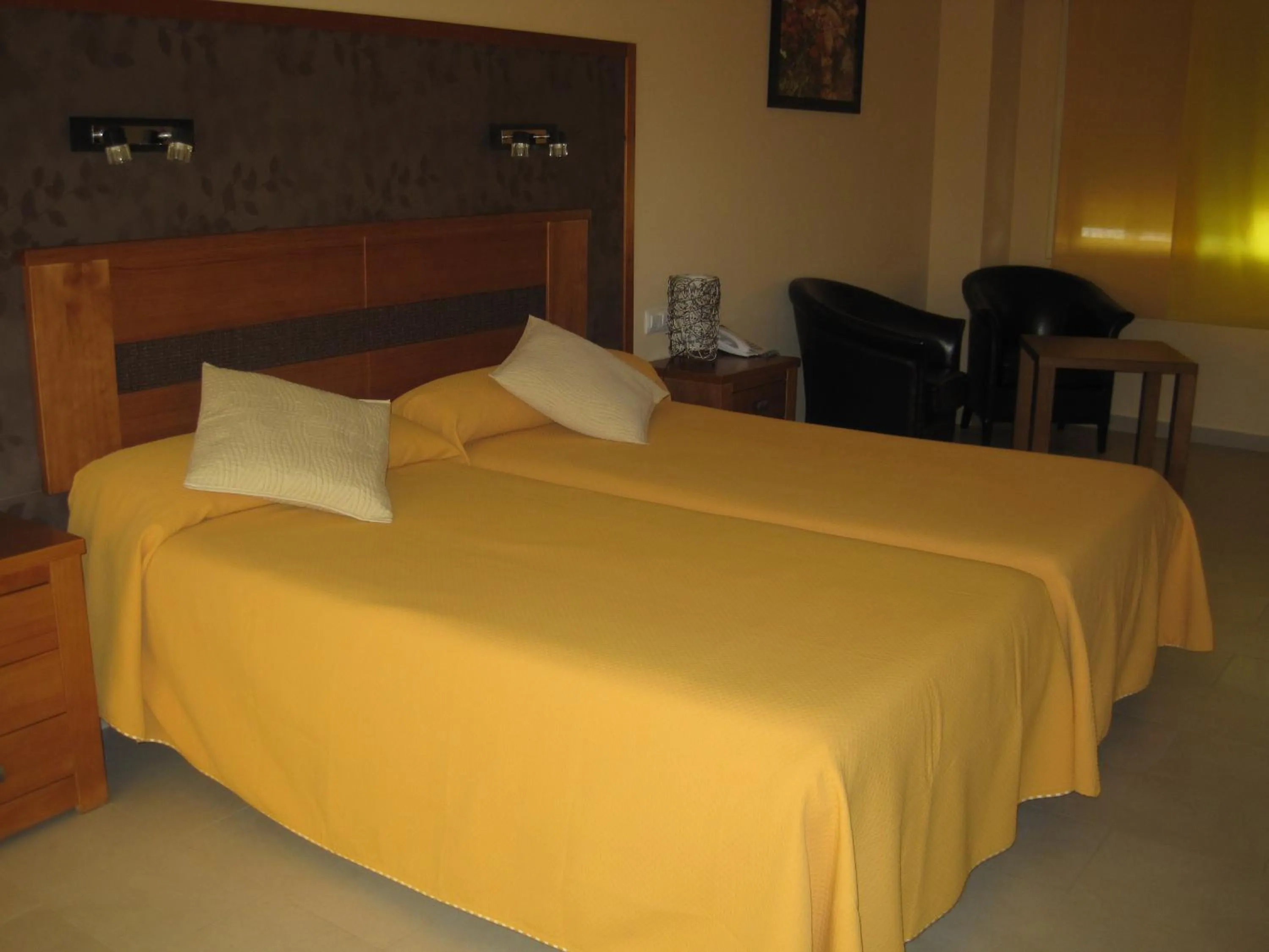 Bed in Hotel Sierra Luz