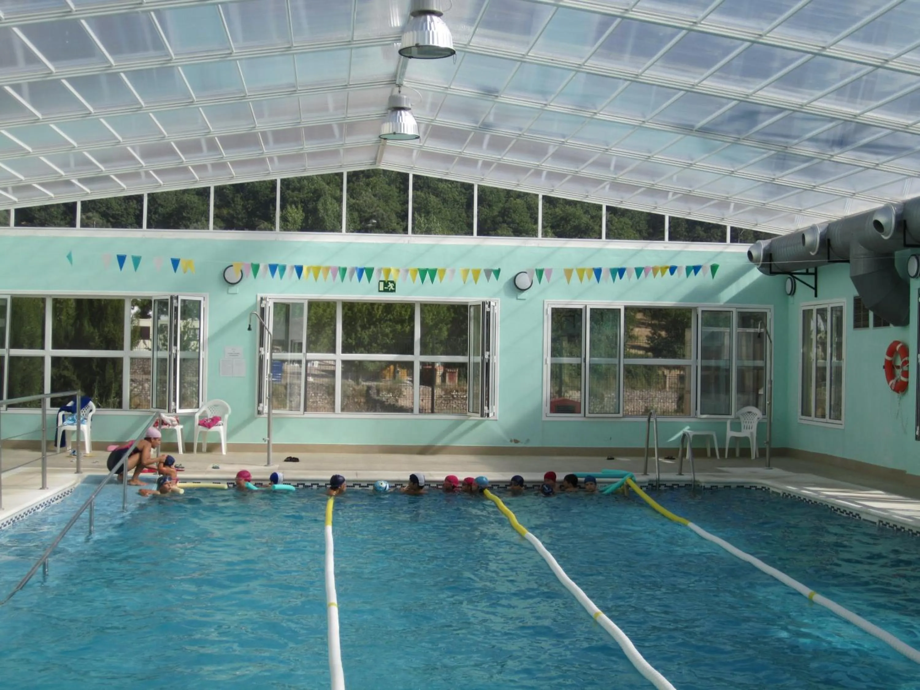 Swimming pool in Hotel Sierra Luz