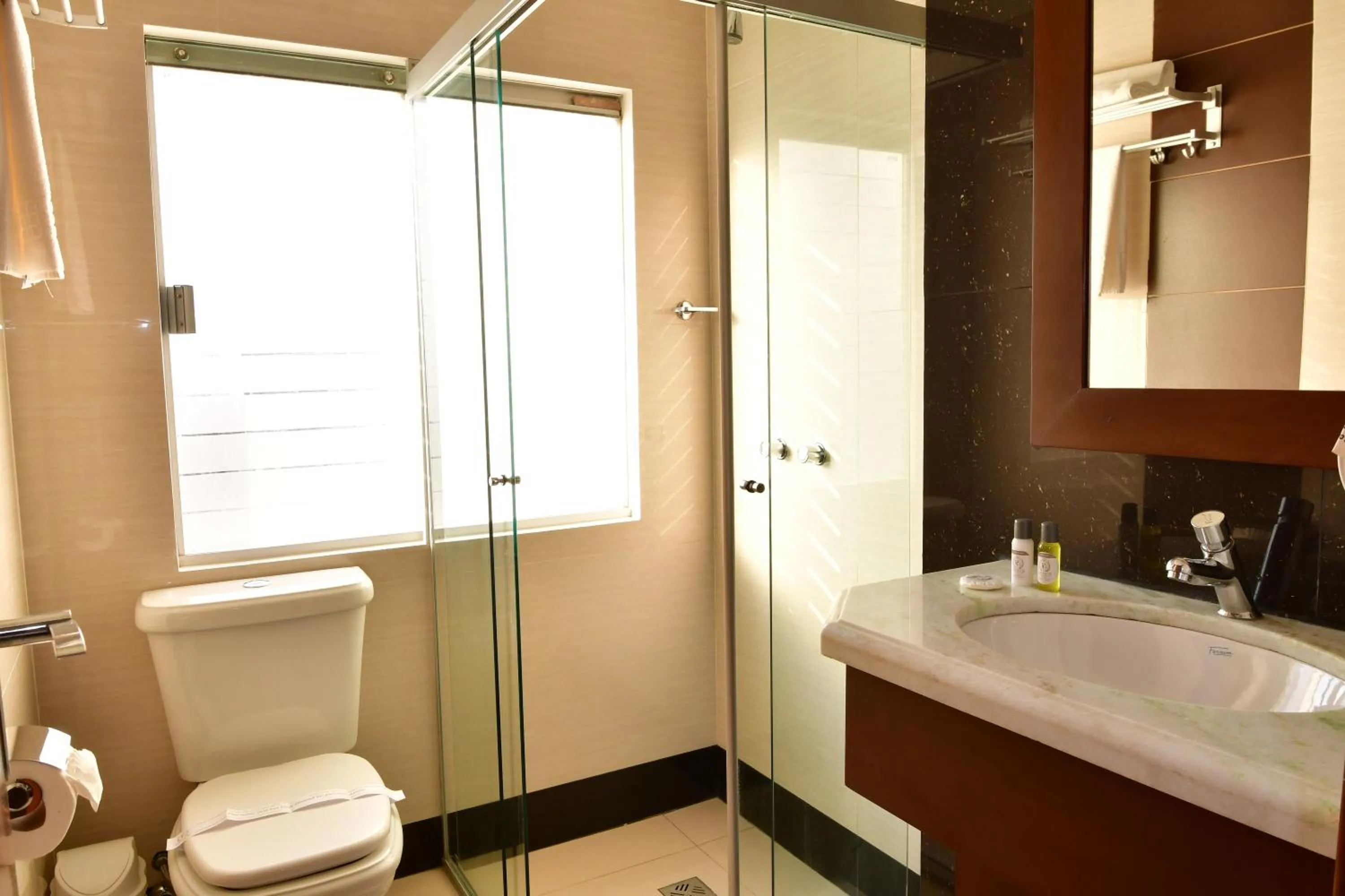 Bathroom in Prince Hotel