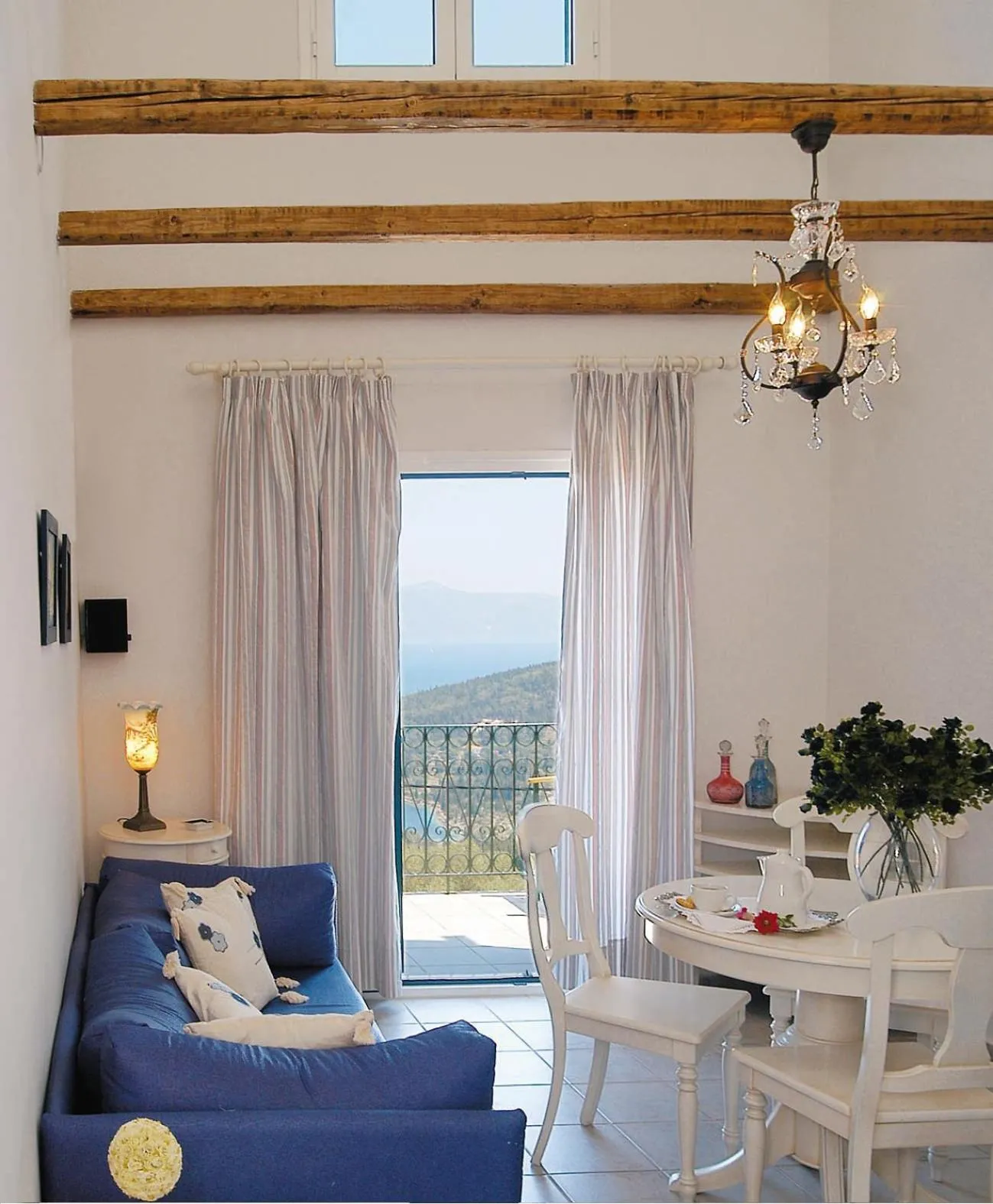 Living room in Agnantia Bed & Breakfast