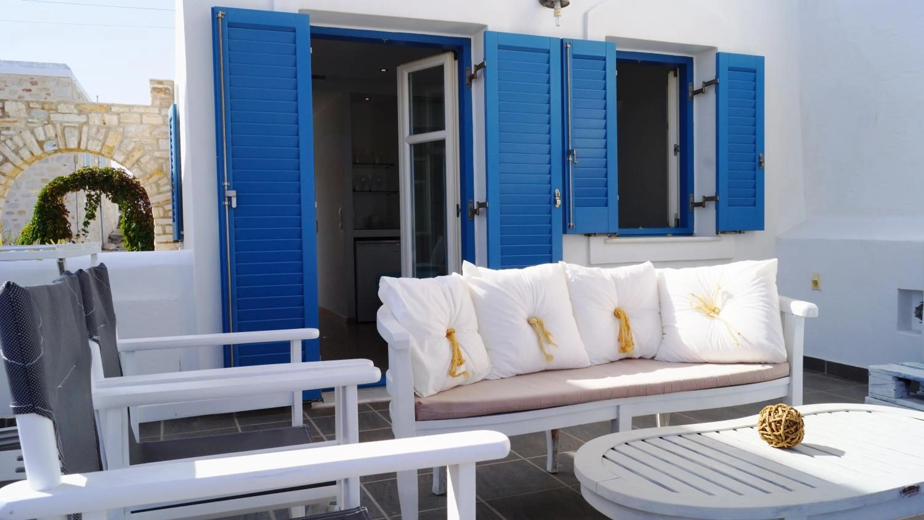 Balcony/Terrace in Alexandros Apartments