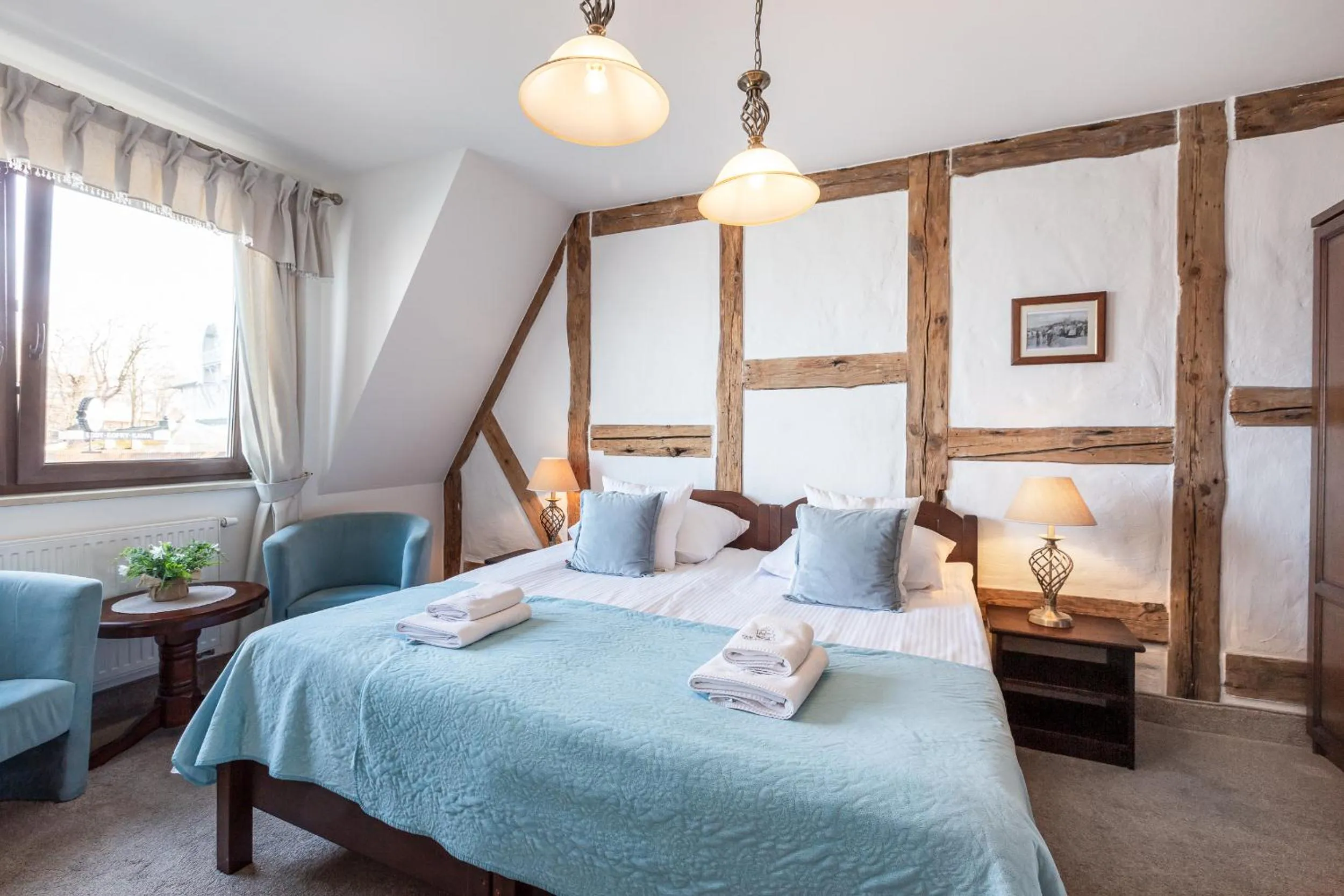 Bed in COLUMBUS Apartamenty Ustka - Limanowskiego 1