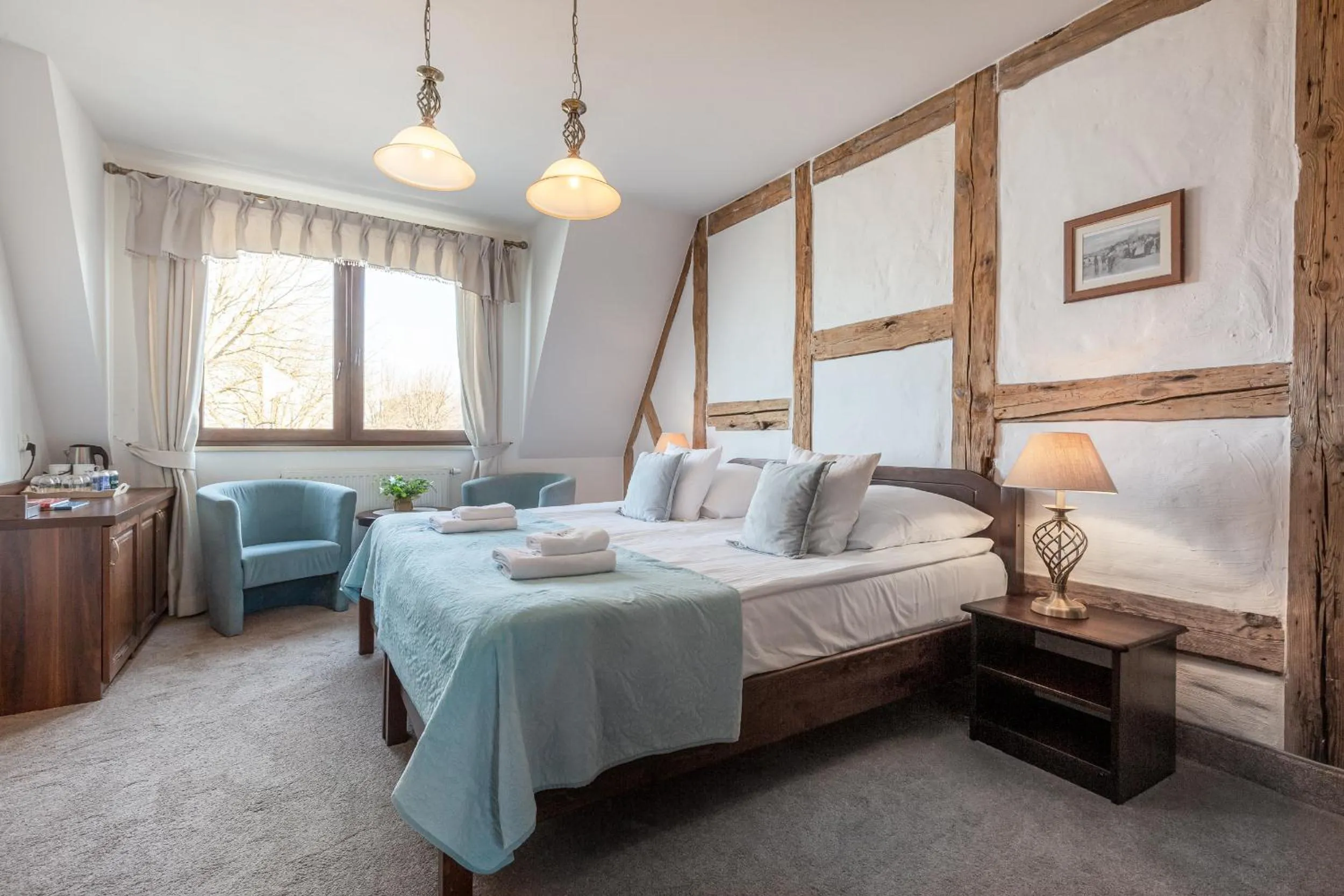 Bed in COLUMBUS Apartamenty Ustka - Limanowskiego 1