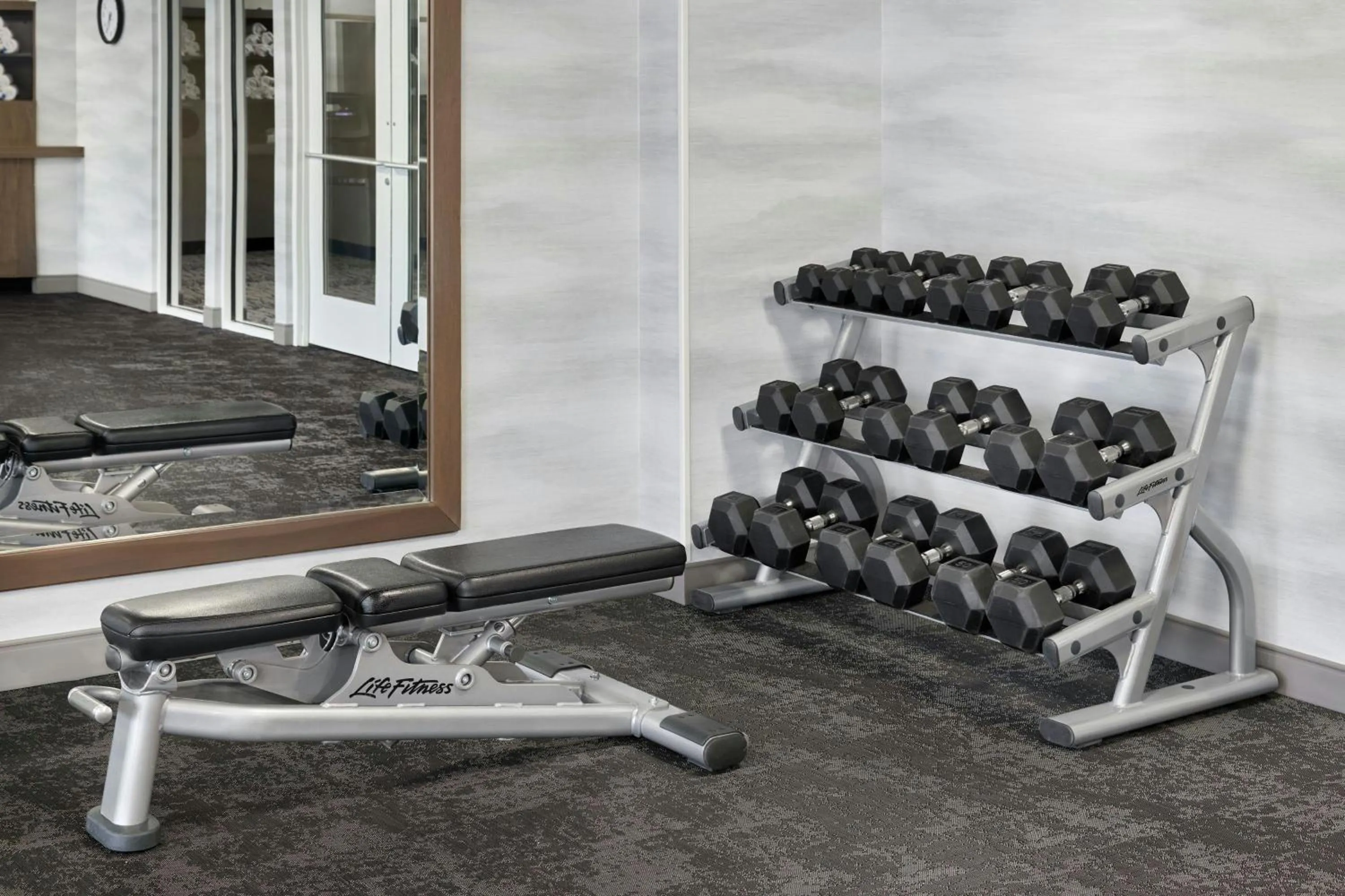 Fitness centre/facilities in Residence Inn by Marriott Charlotte Airport