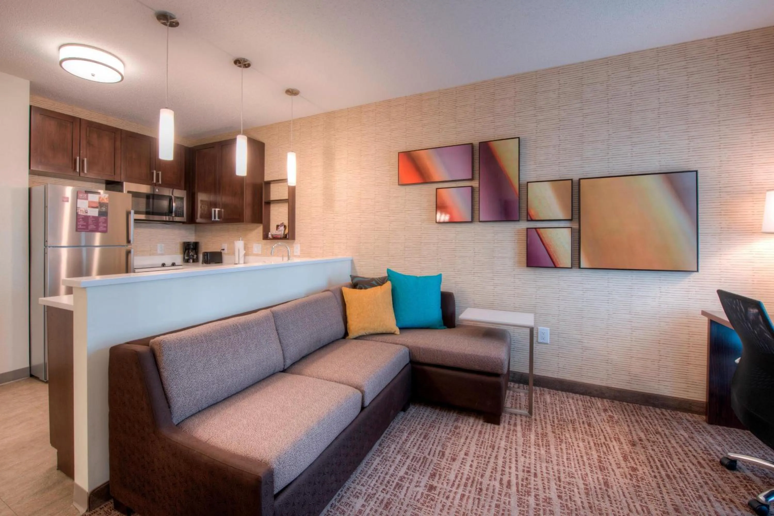 Living room in Residence Inn by Marriott Charlotte Airport