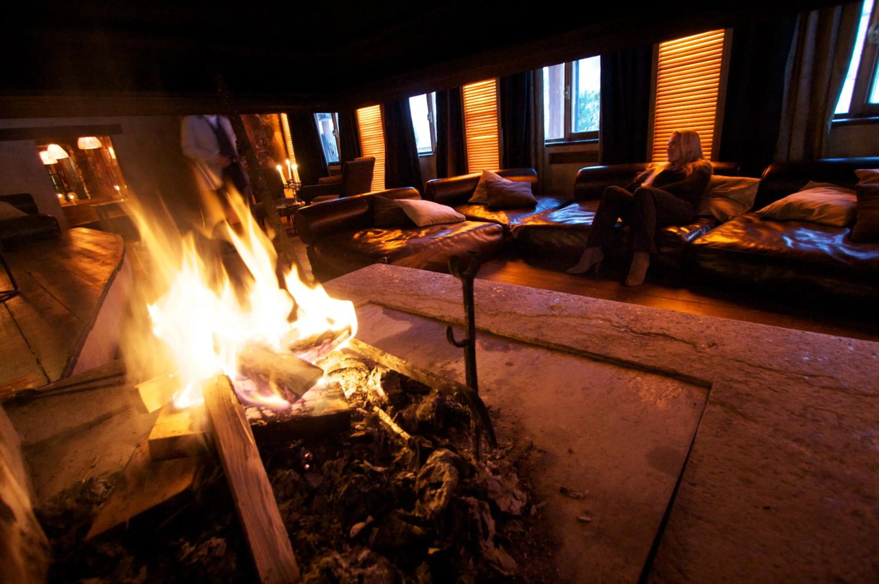 Lounge or bar in Les Neiges D'Antan