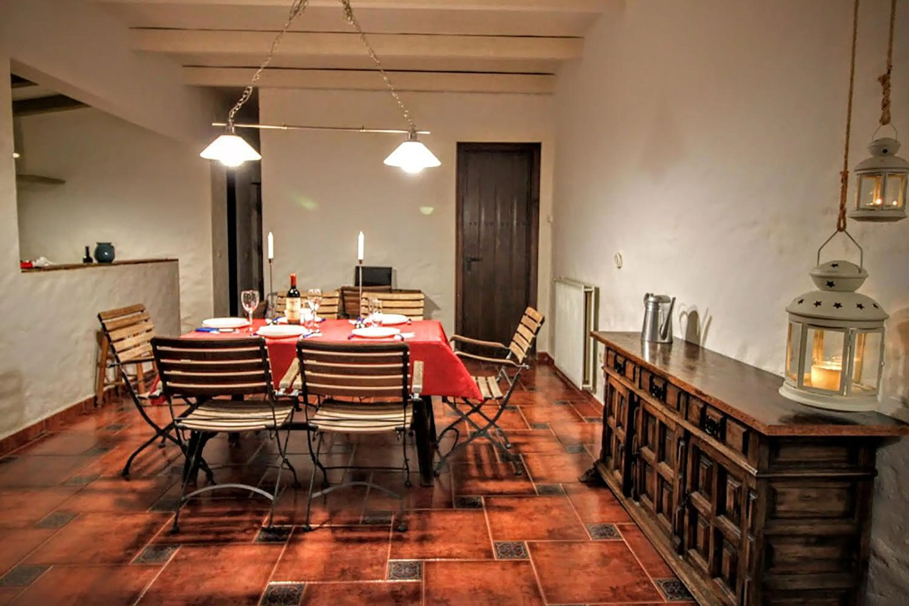 Dining area in Casas Rurales Los Algarrobales