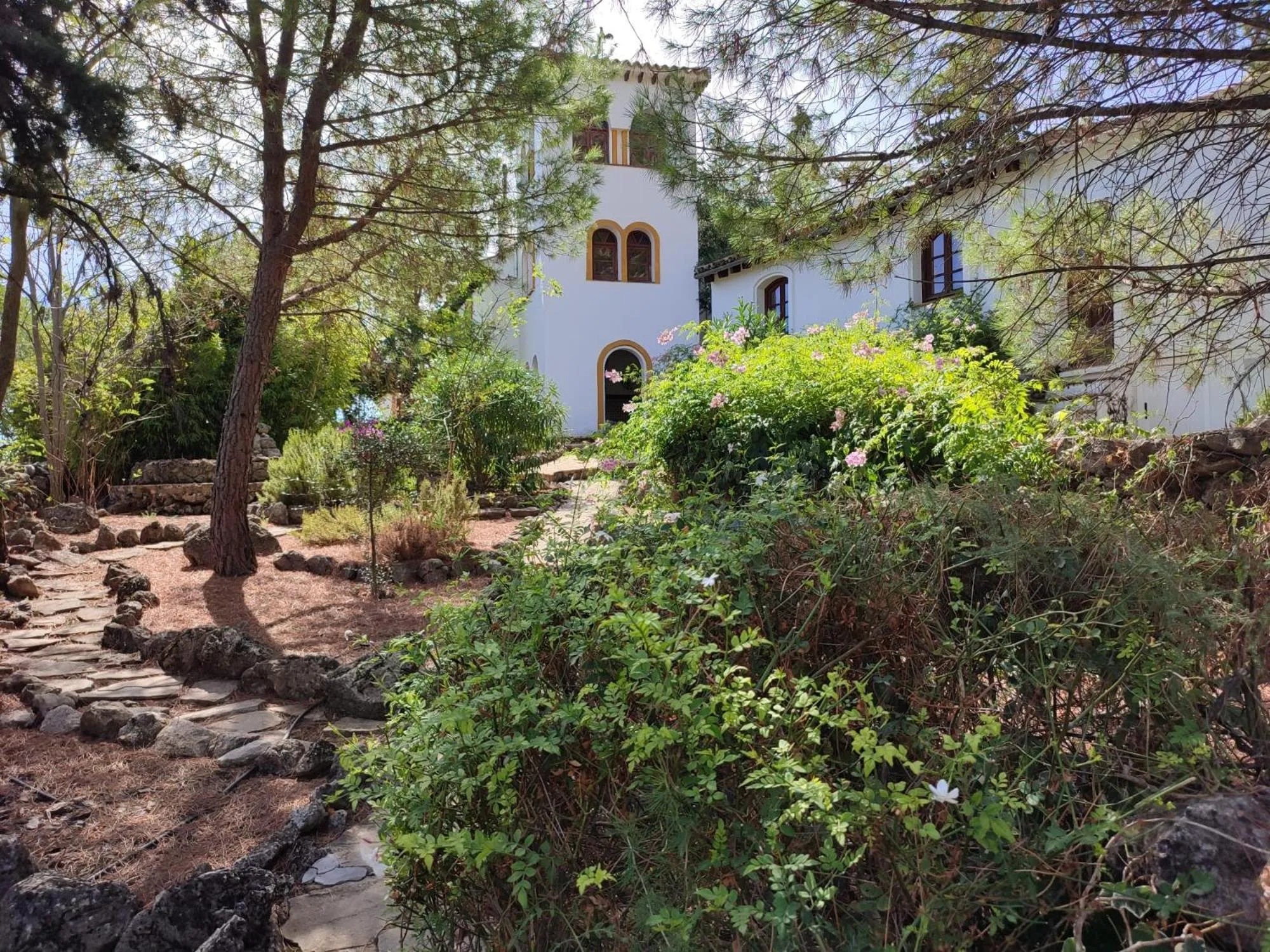 Garden in Casas Rurales Los Algarrobales