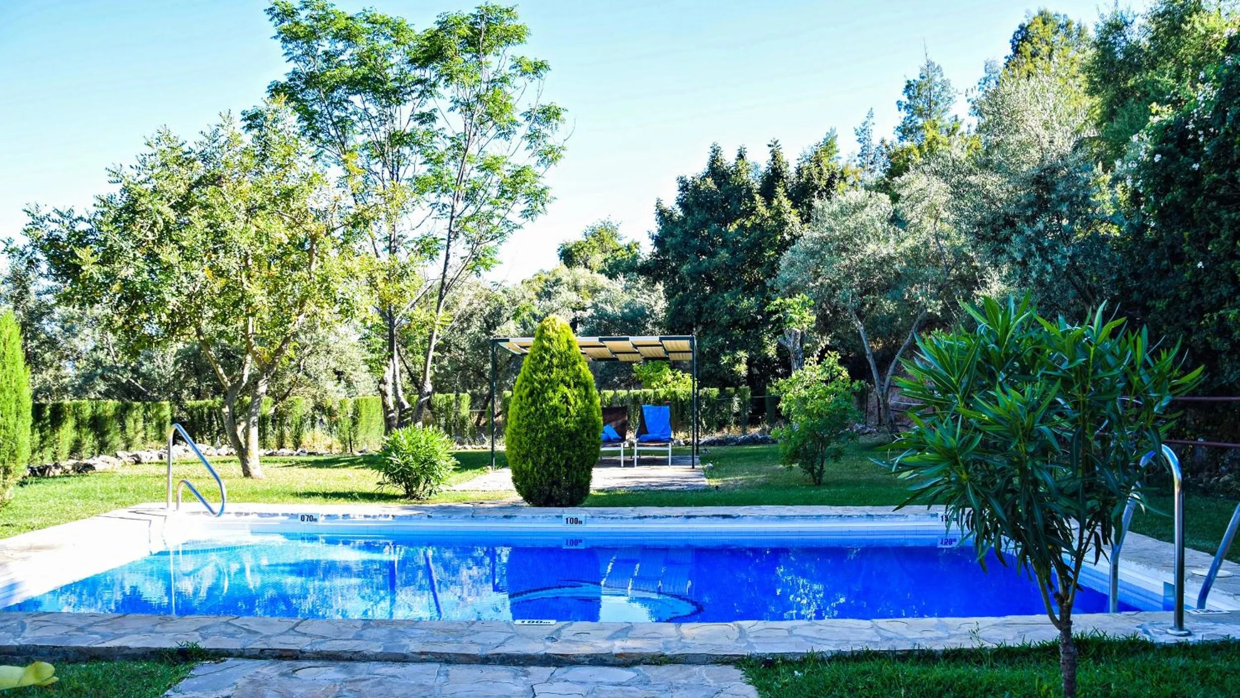 Swimming pool in Casas Rurales Los Algarrobales