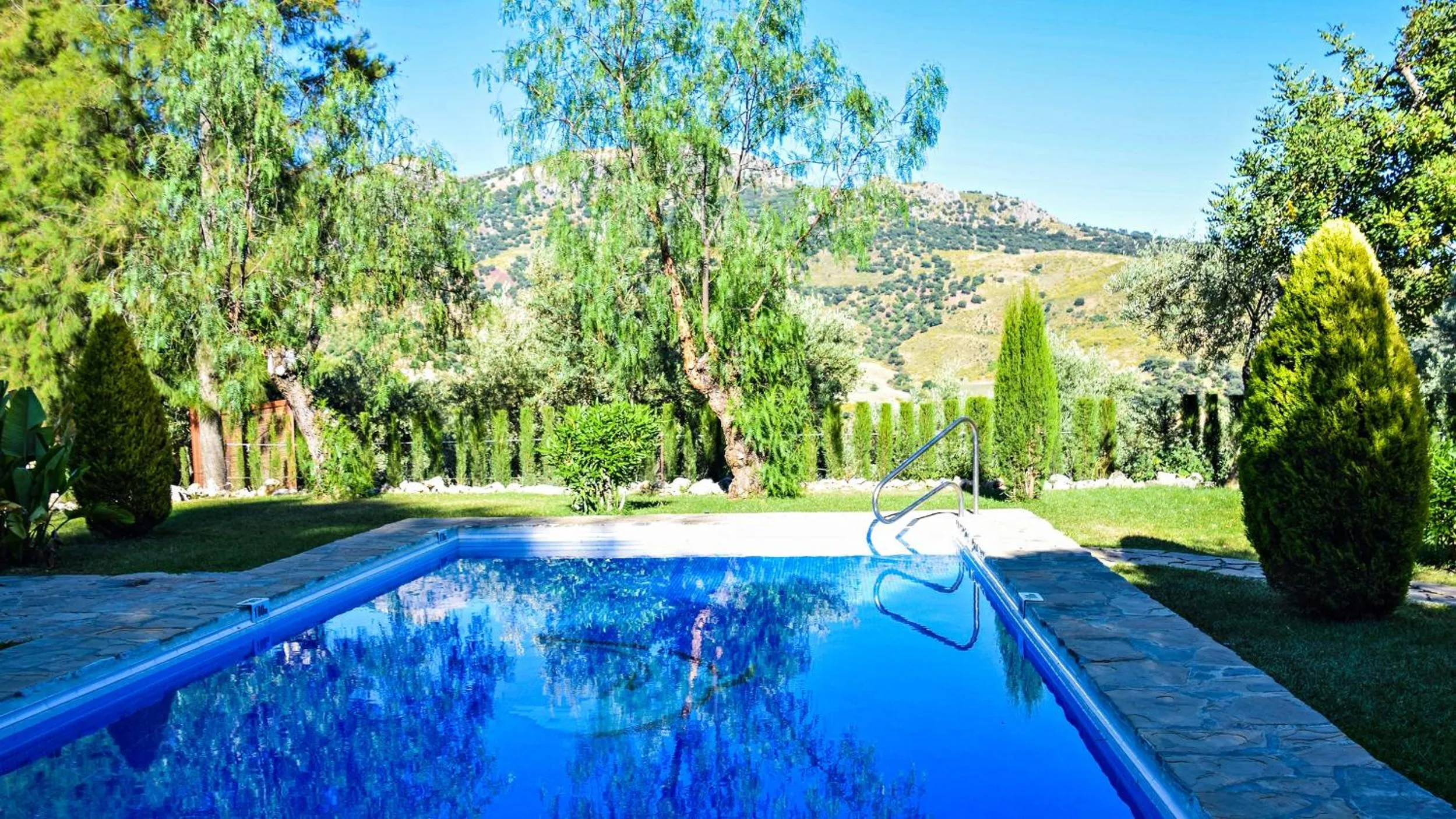 Swimming pool in Casas Rurales Los Algarrobales