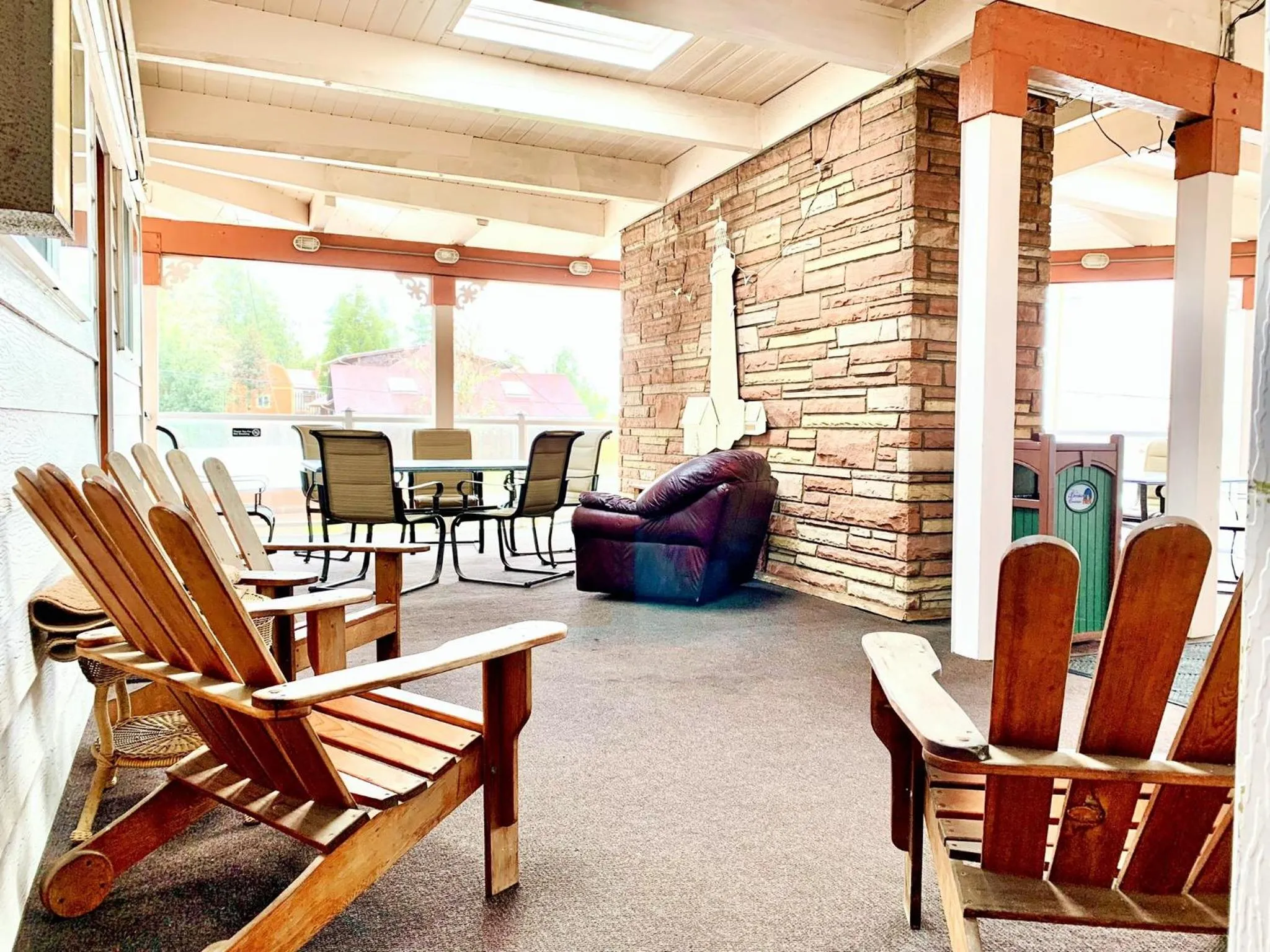 Patio in Breakers Boutique Inn