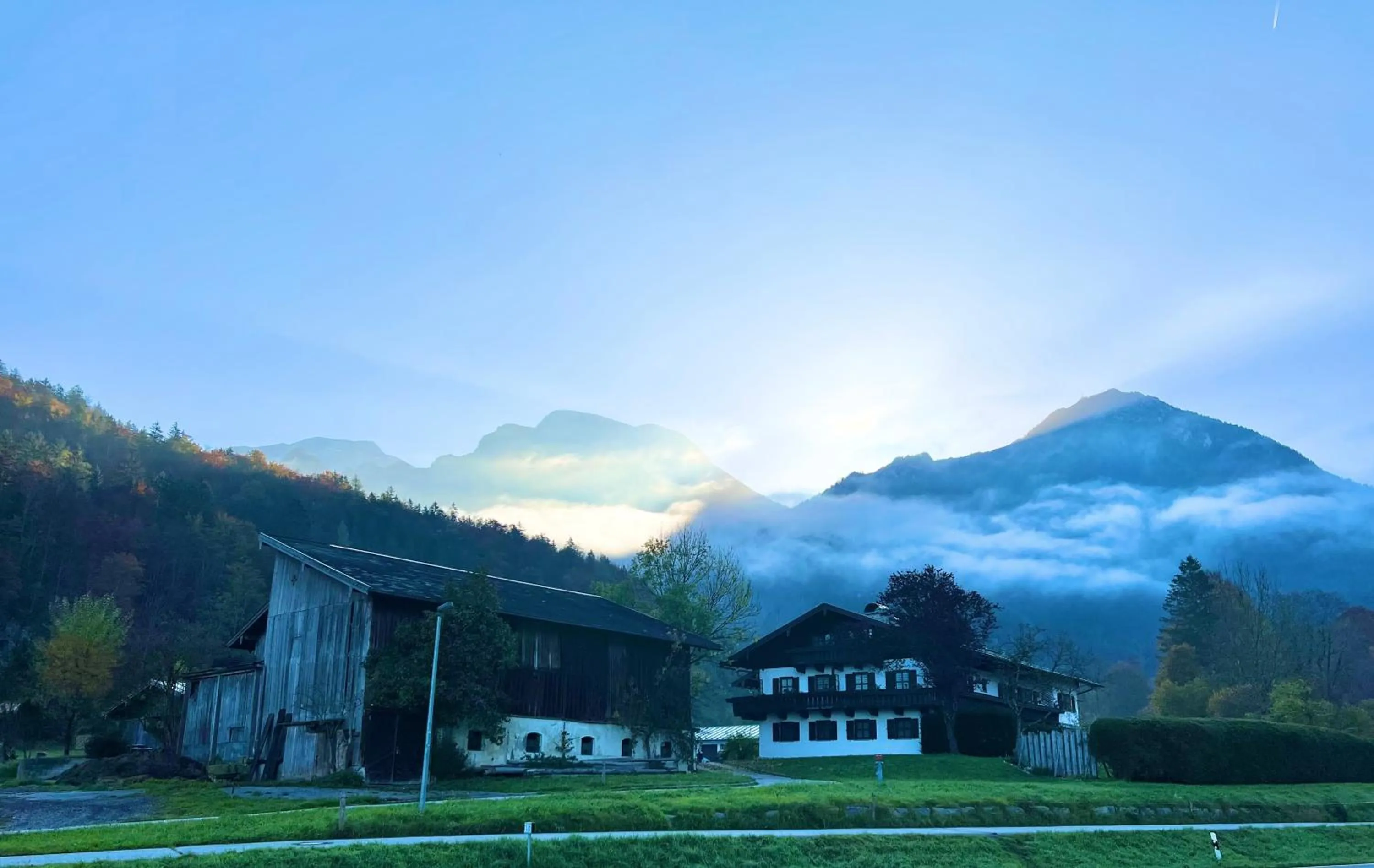 Natural landscape in Hotel Bärenstüberl