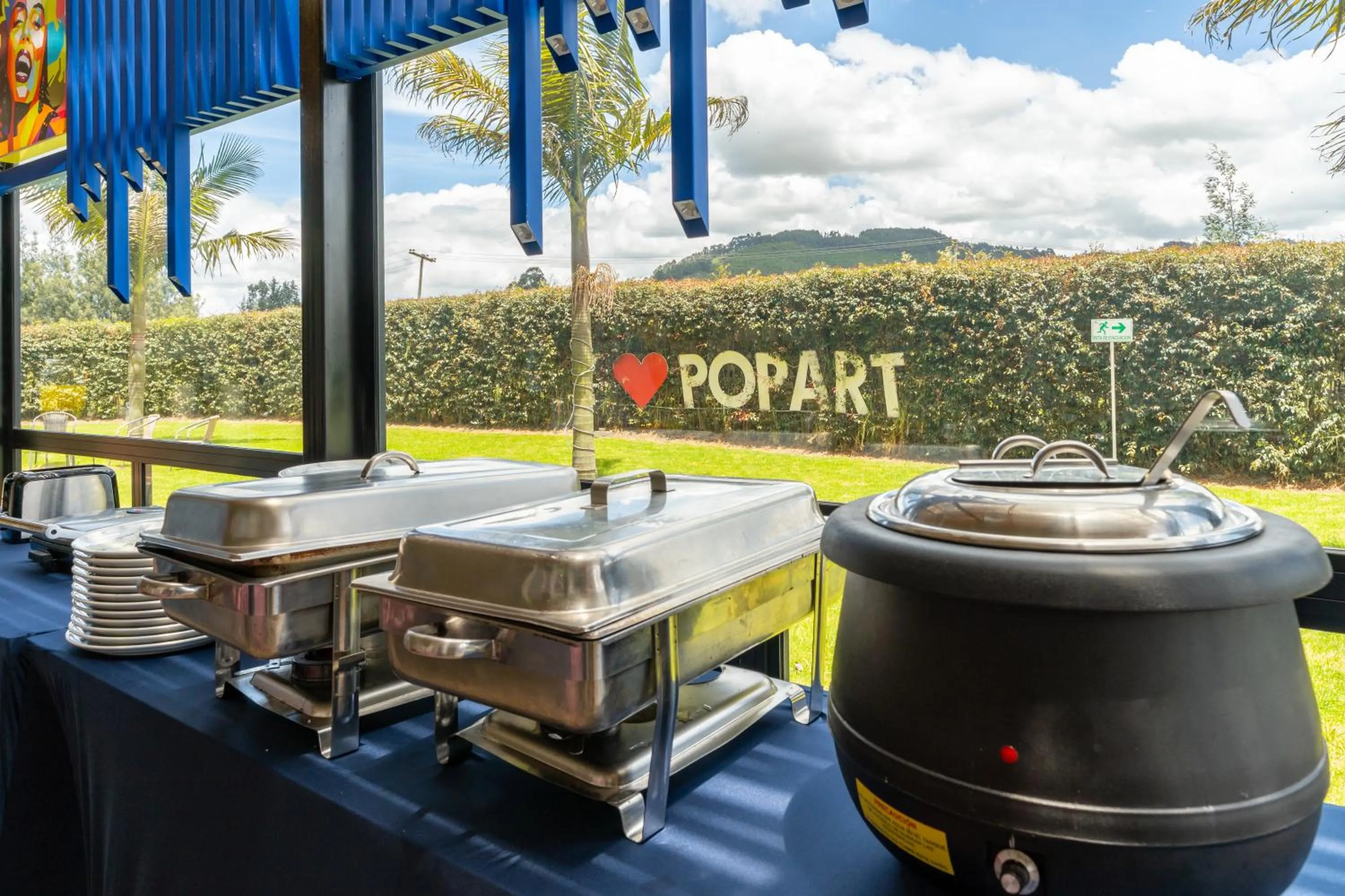 Garden view in Pop Art Hotel Tocancipá y Centro de Convenciones