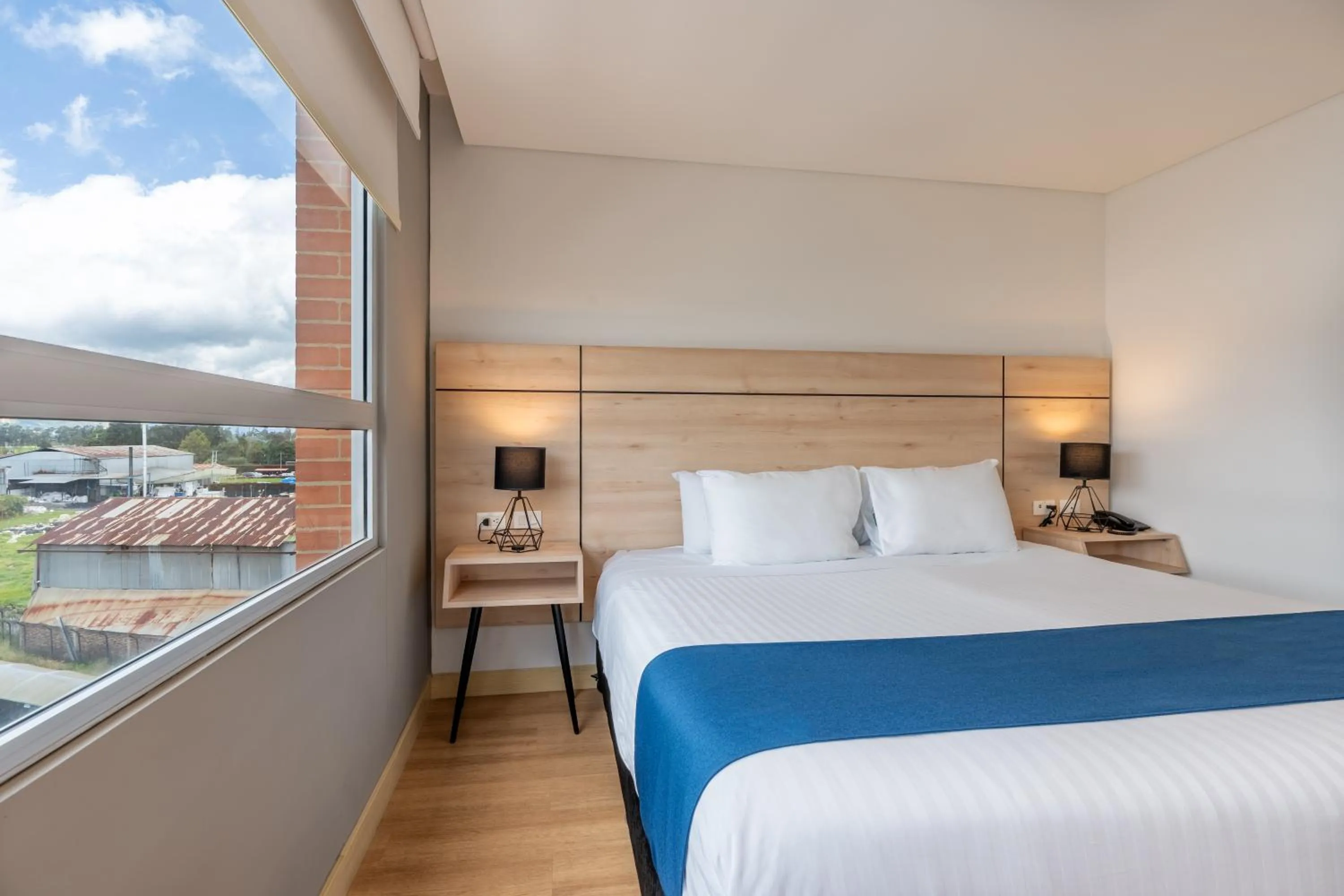 Bed in Pop Art Hotel Tocancipá y Centro de Convenciones