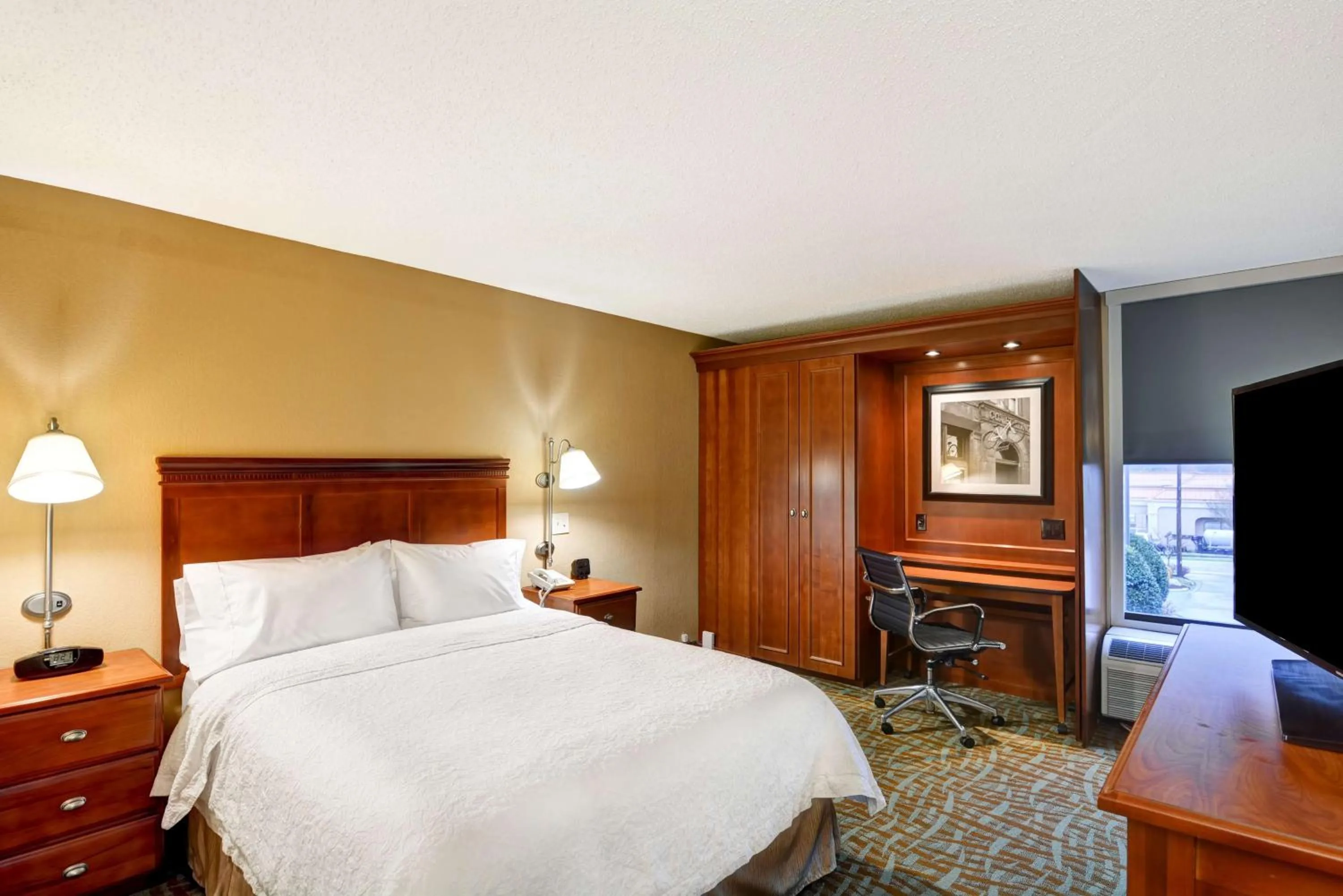 Bedroom, Bed in Hampton Inn Hendersonville