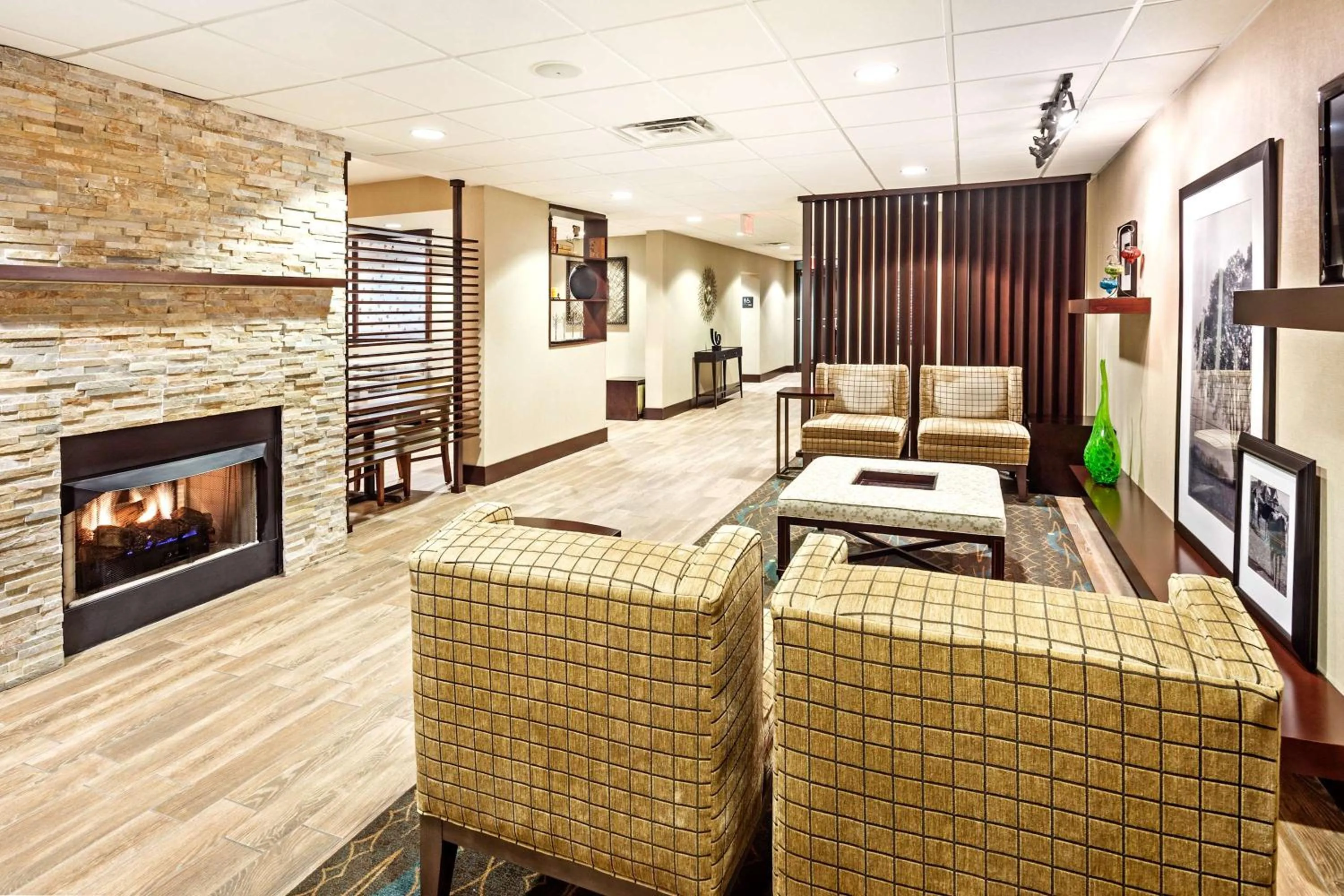 Lobby or reception in Hampton Inn Hendersonville