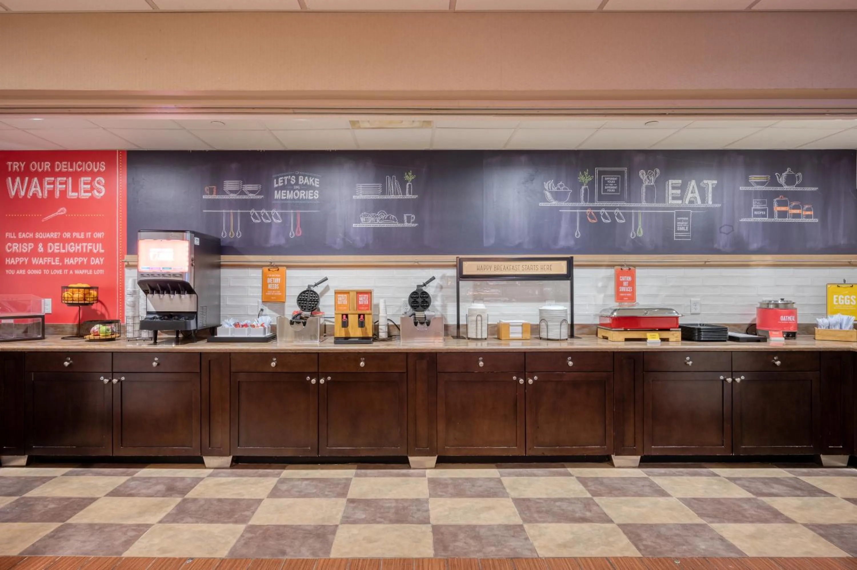 Breakfast in Hampton Inn Janesville