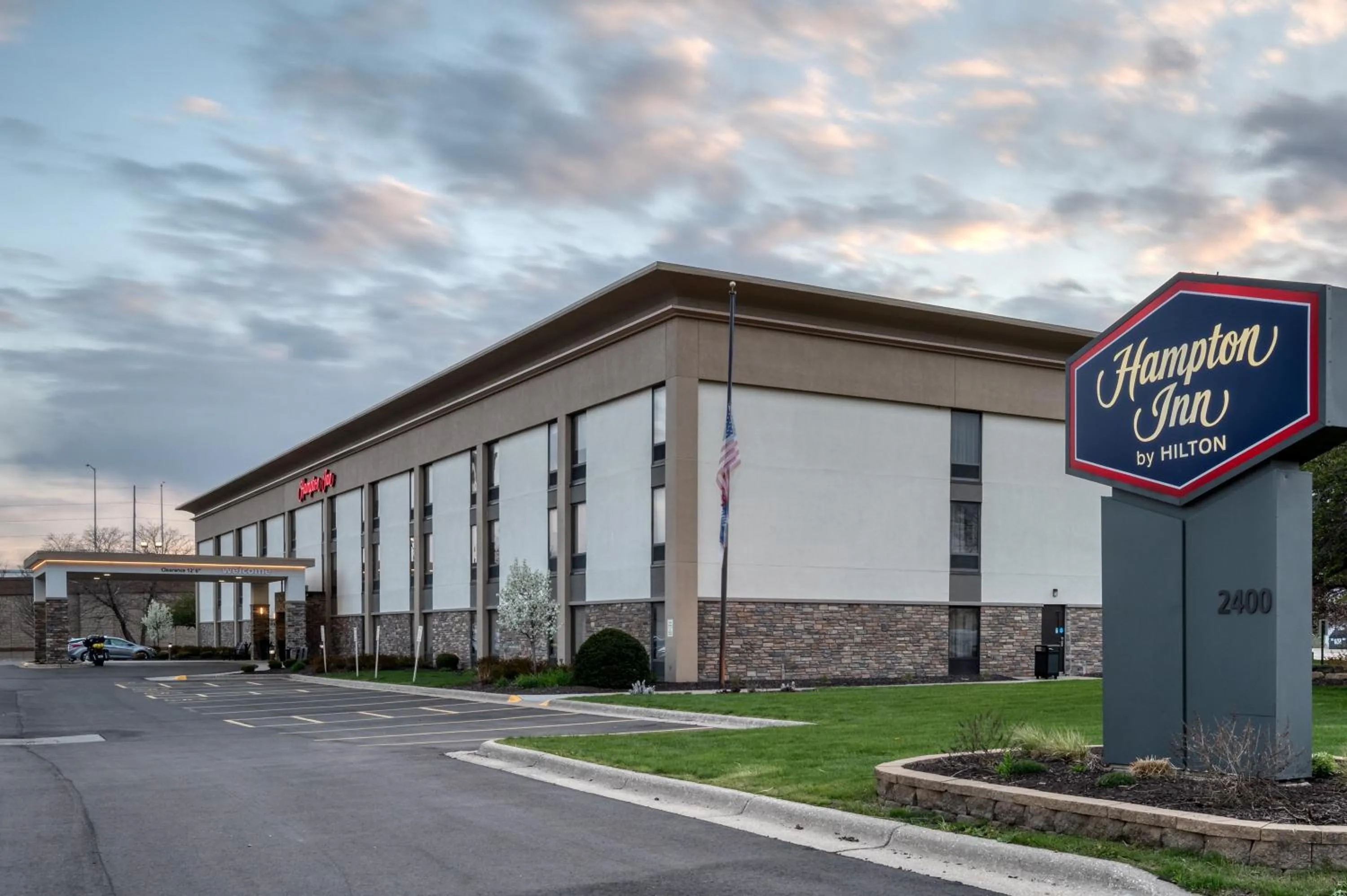 Property building in Hampton Inn Janesville