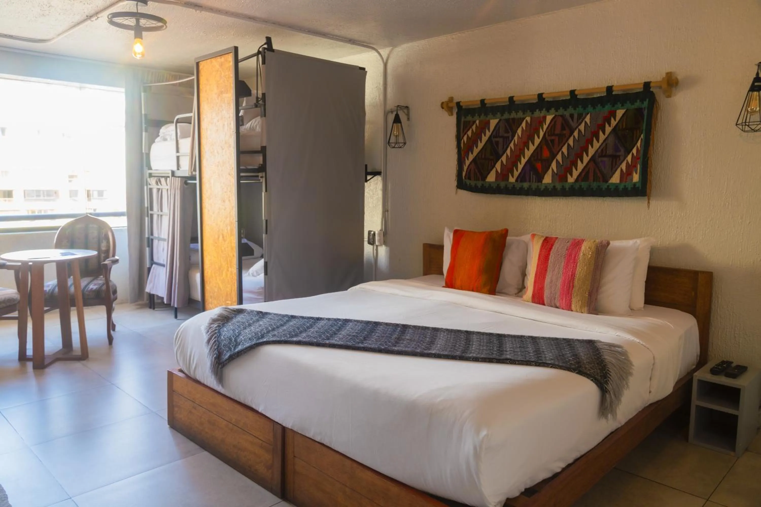 Bathroom, Bed in NAIA Miraflores Lima