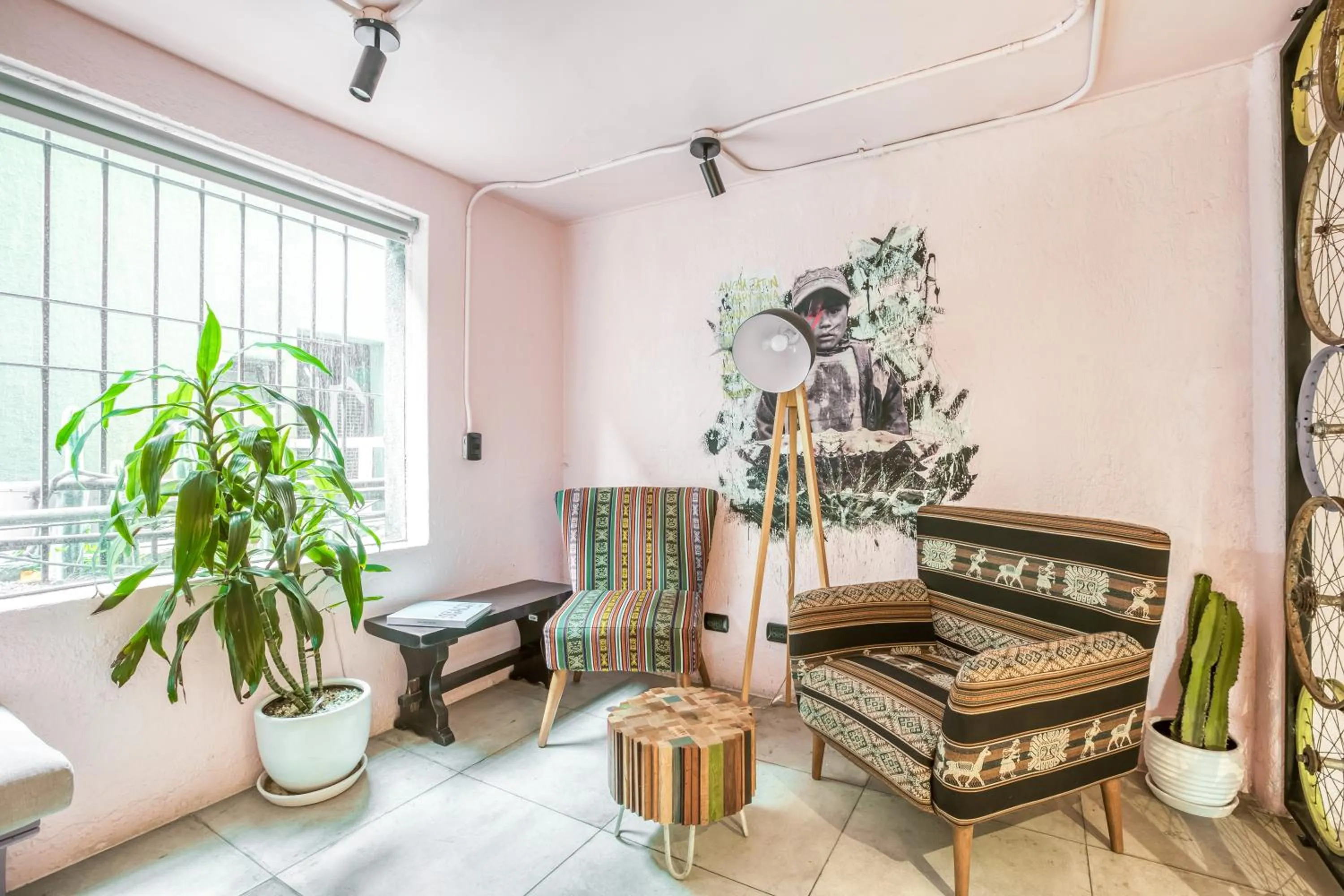 Library in NAIA Miraflores Lima