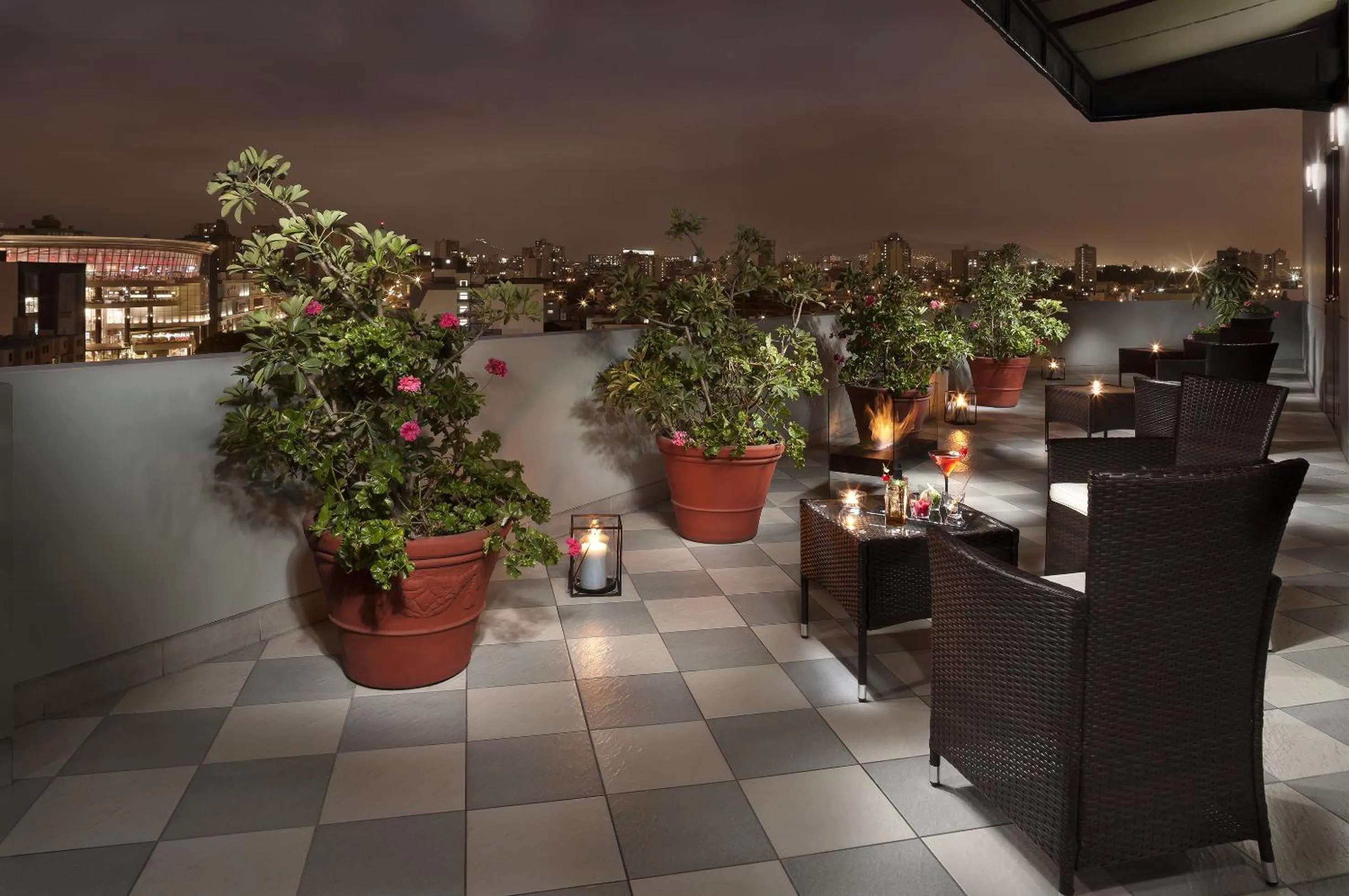 Balcony/Terrace in Hotel Melia Lima