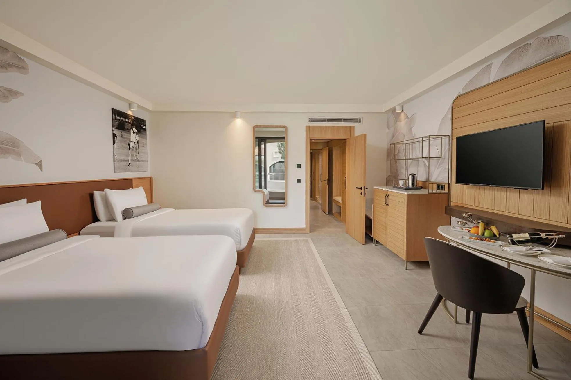 Bed in Sirene Belek Hotel