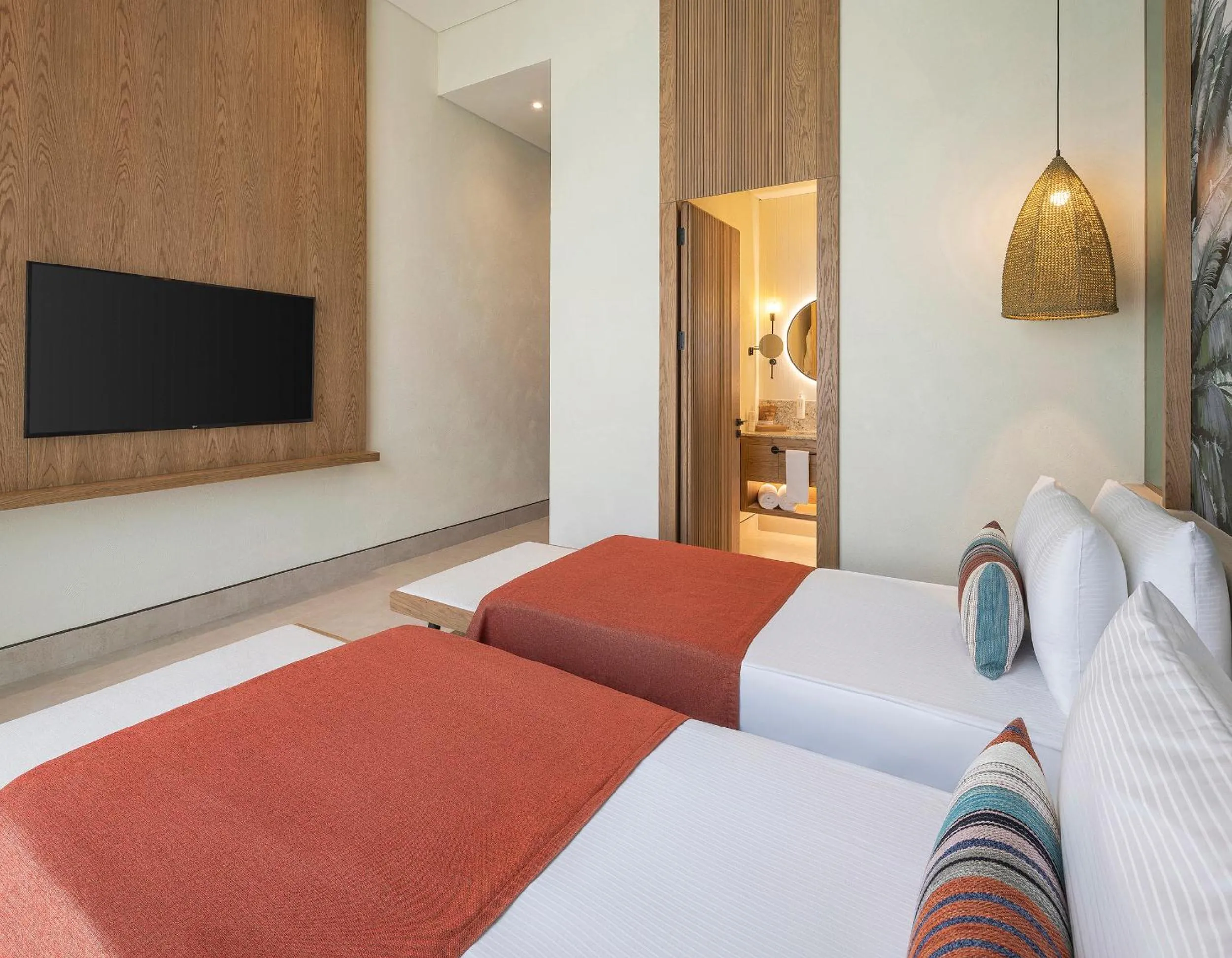 Bed in Sirene Belek Hotel