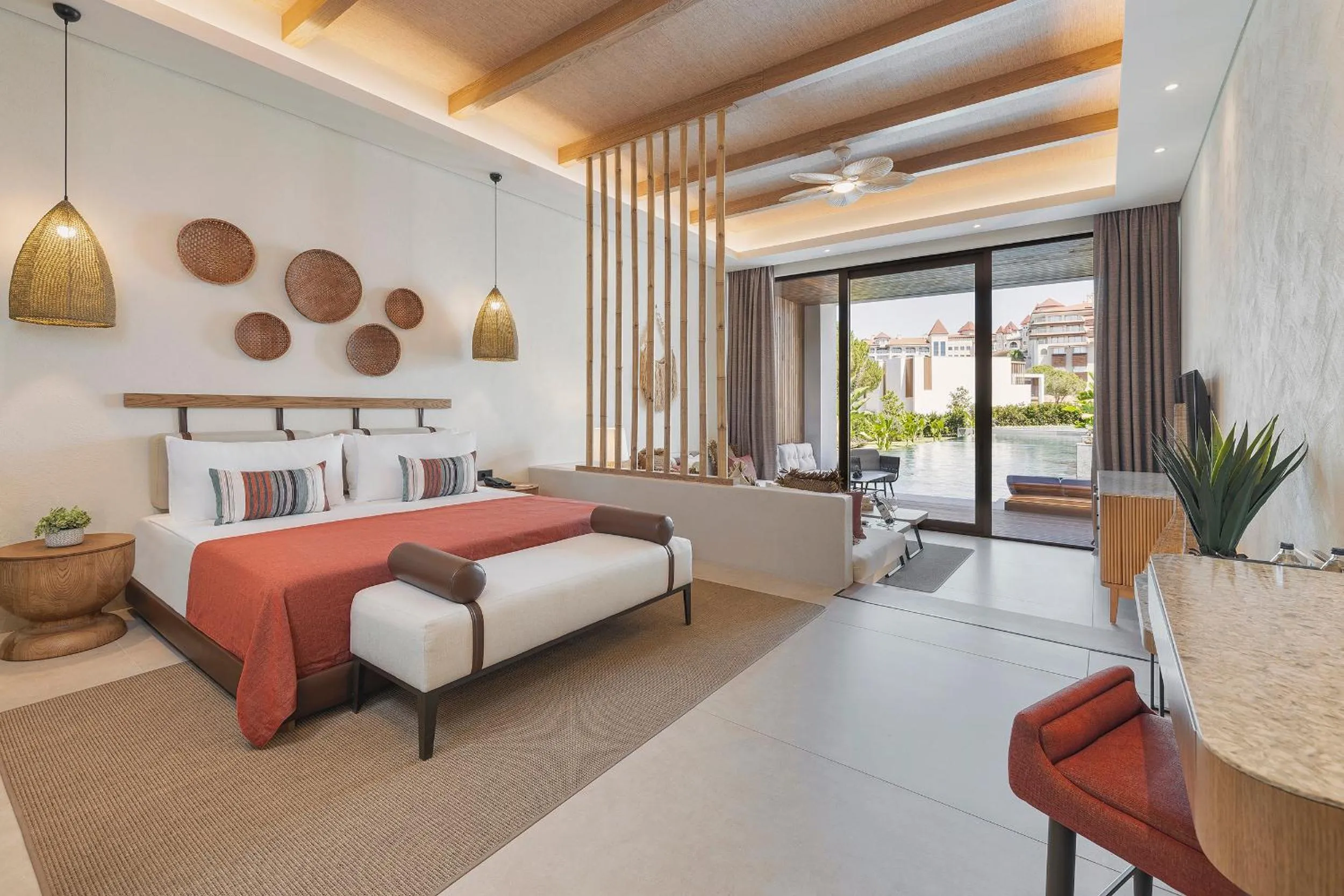 Photo of the whole room, Bed in Sirene Belek Hotel