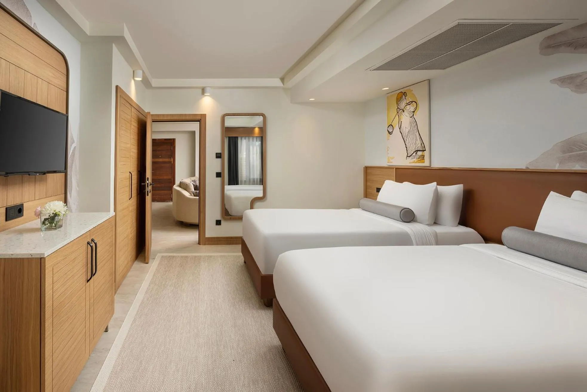 Bedroom, Bed in Sirene Belek Hotel