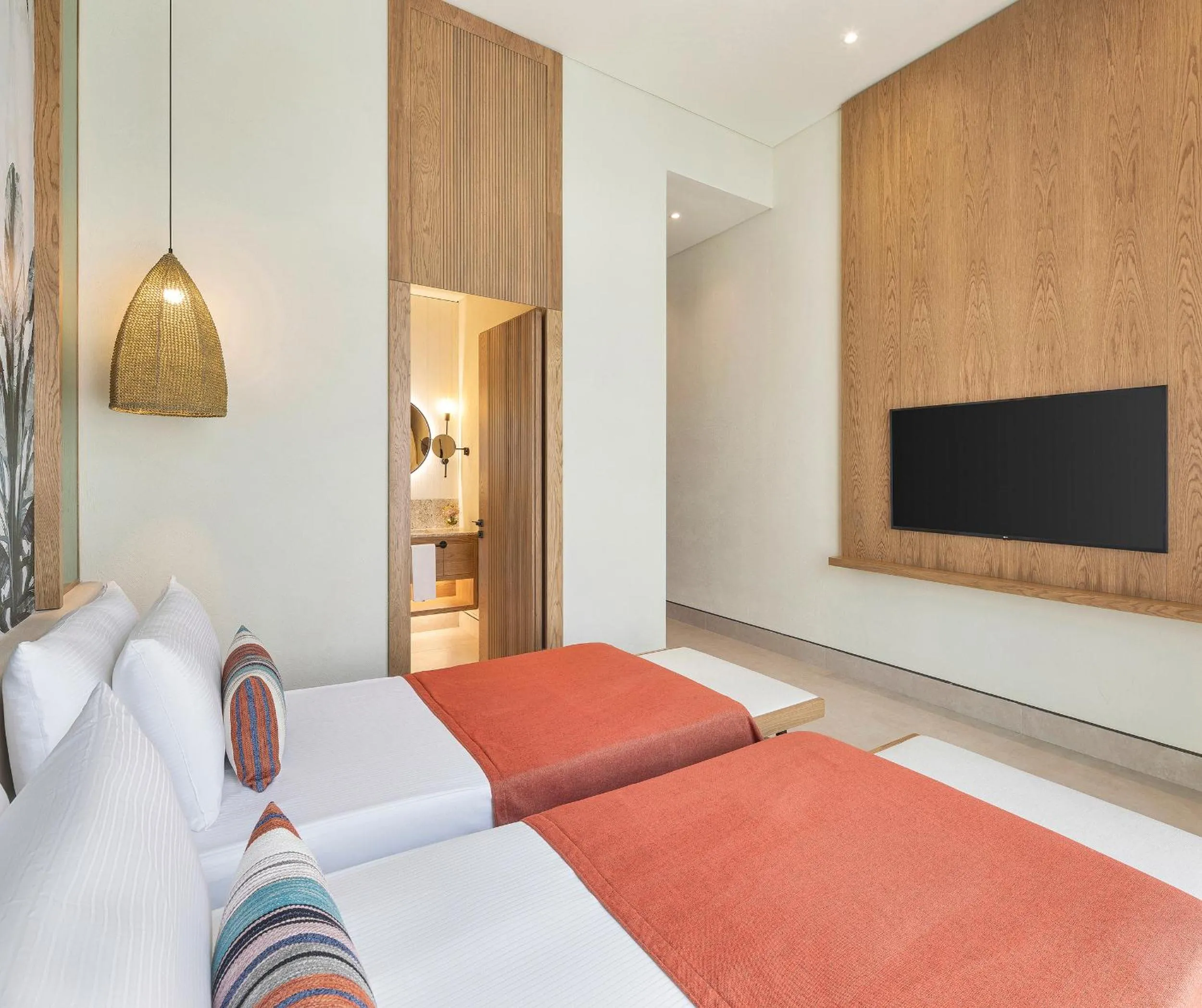 Bed in Sirene Belek Hotel