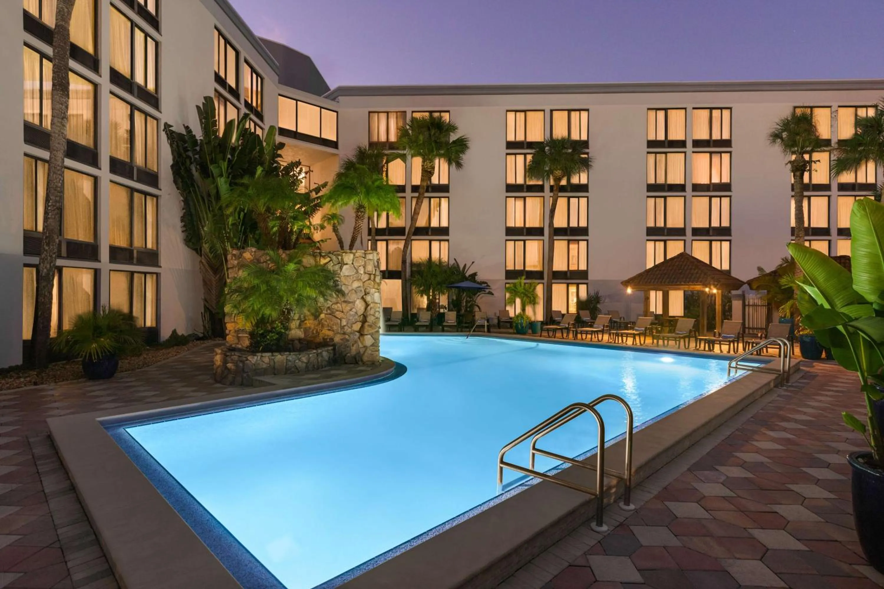 Pool view in Doubletree by Hilton Fort Myers at Bell Tower Shops