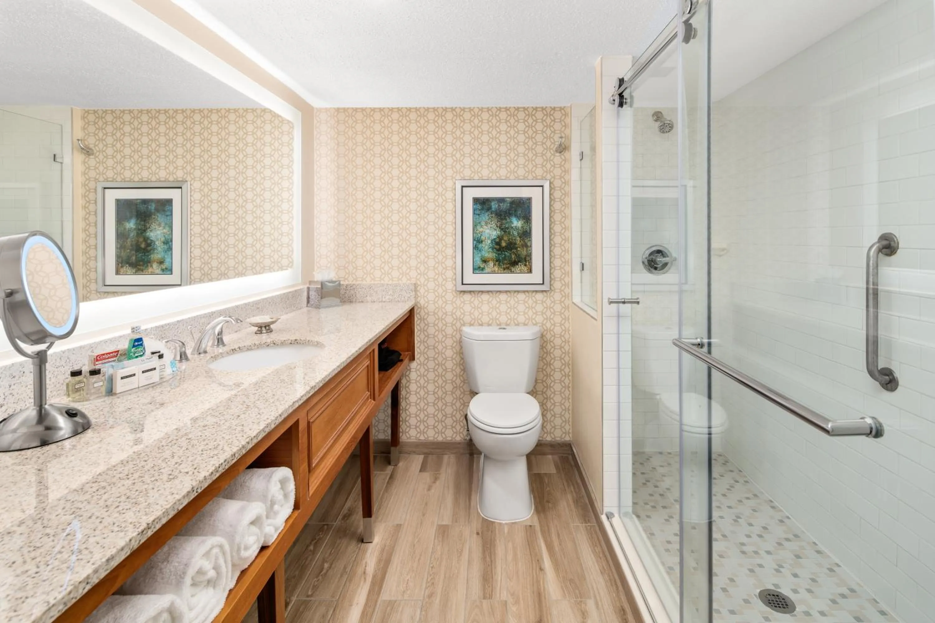 Bathroom in Doubletree by Hilton Fort Myers at Bell Tower Shops