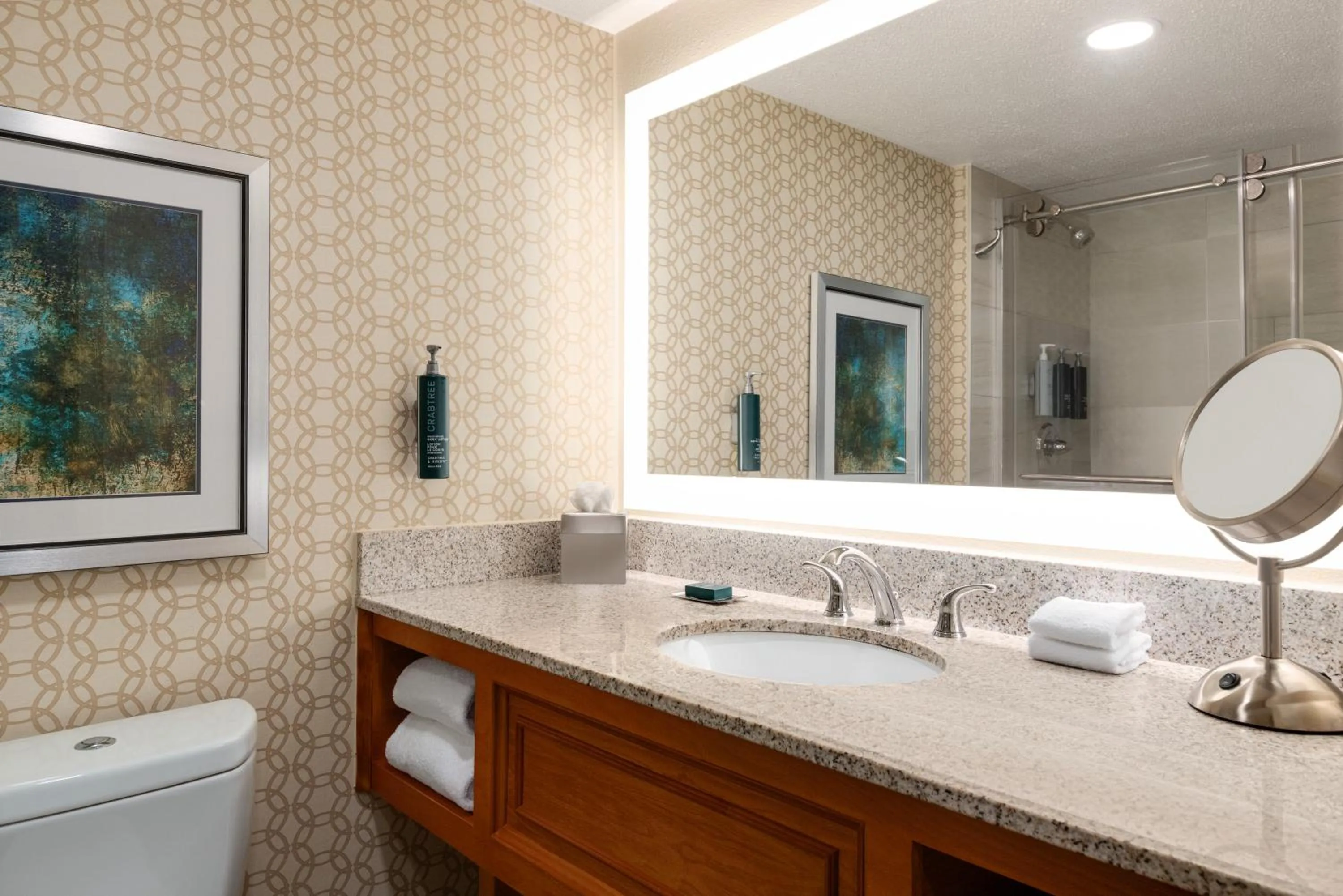 Bathroom in Doubletree by Hilton Fort Myers at Bell Tower Shops