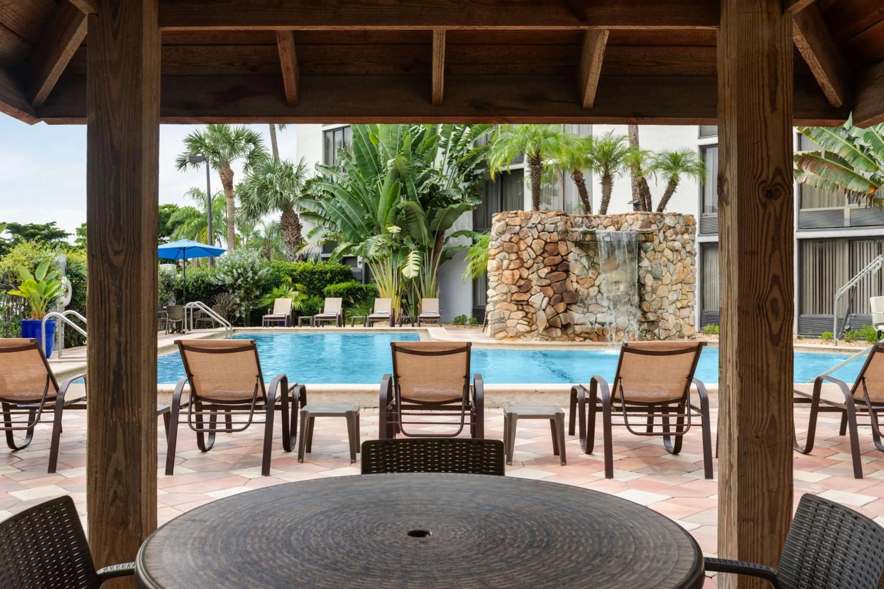 Pool view in Doubletree by Hilton Fort Myers at Bell Tower Shops