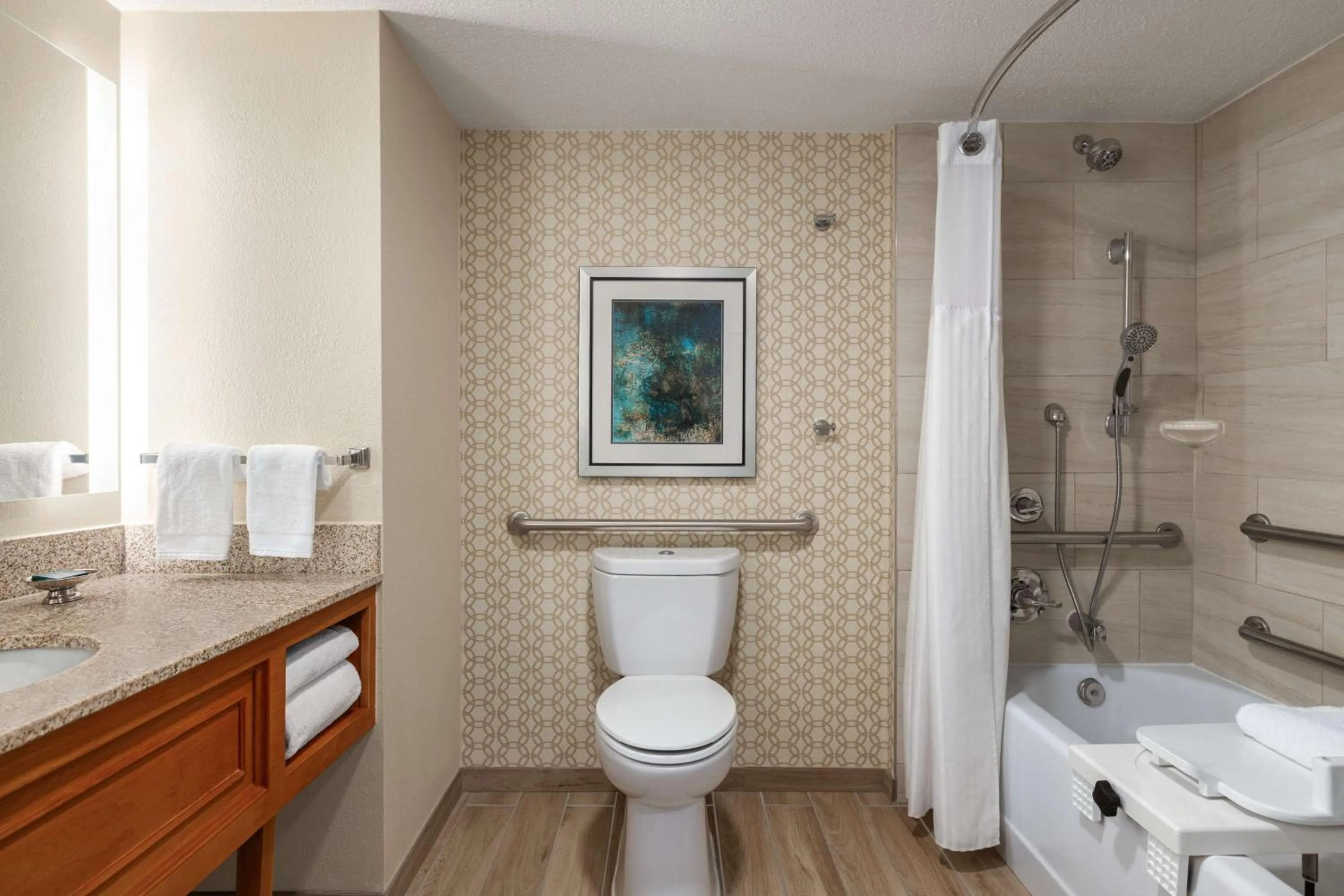 Bathroom in Doubletree by Hilton Fort Myers at Bell Tower Shops