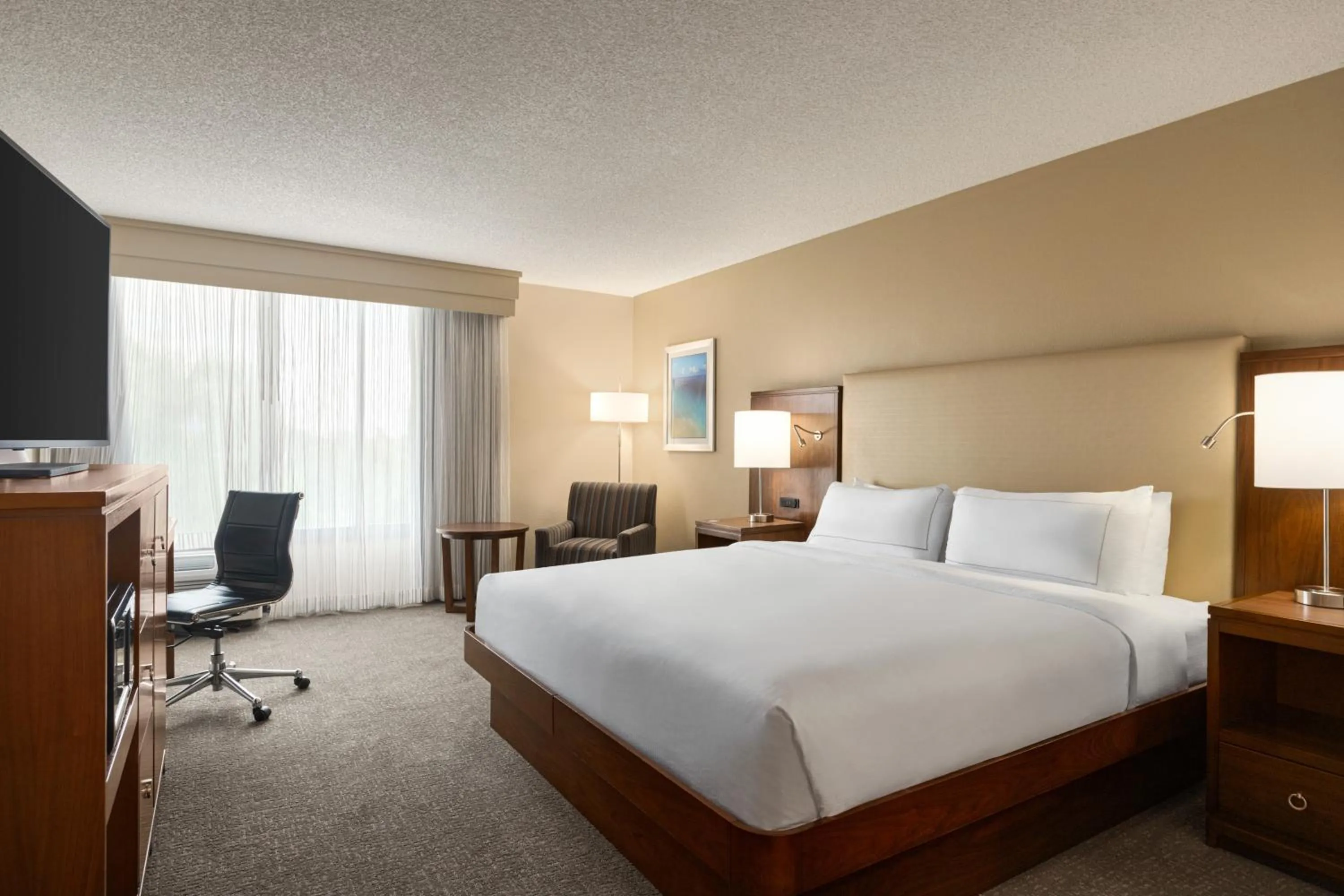 Bedroom, Bed in Doubletree by Hilton Fort Myers at Bell Tower Shops