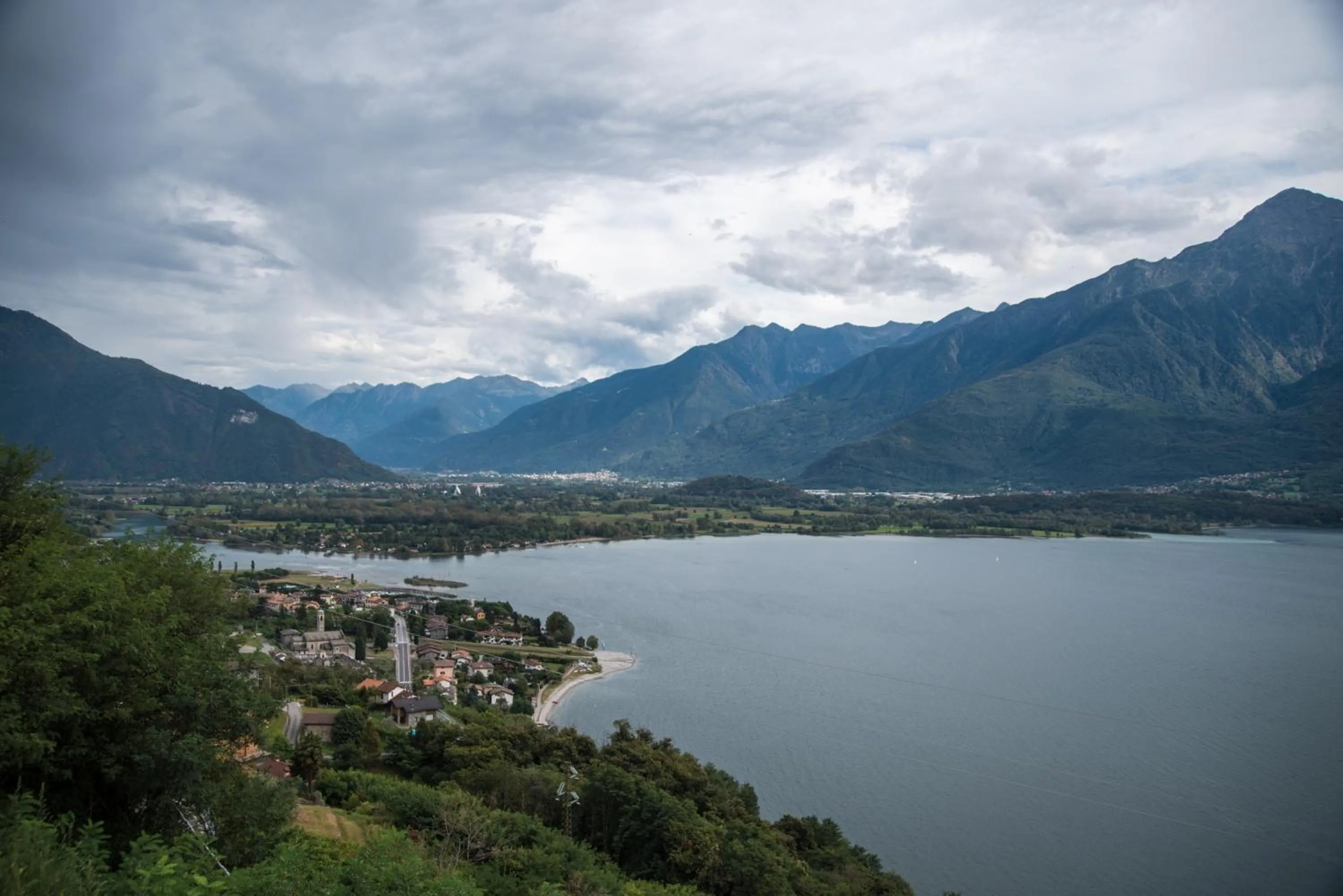 Lake view in Residence Casa Rosa