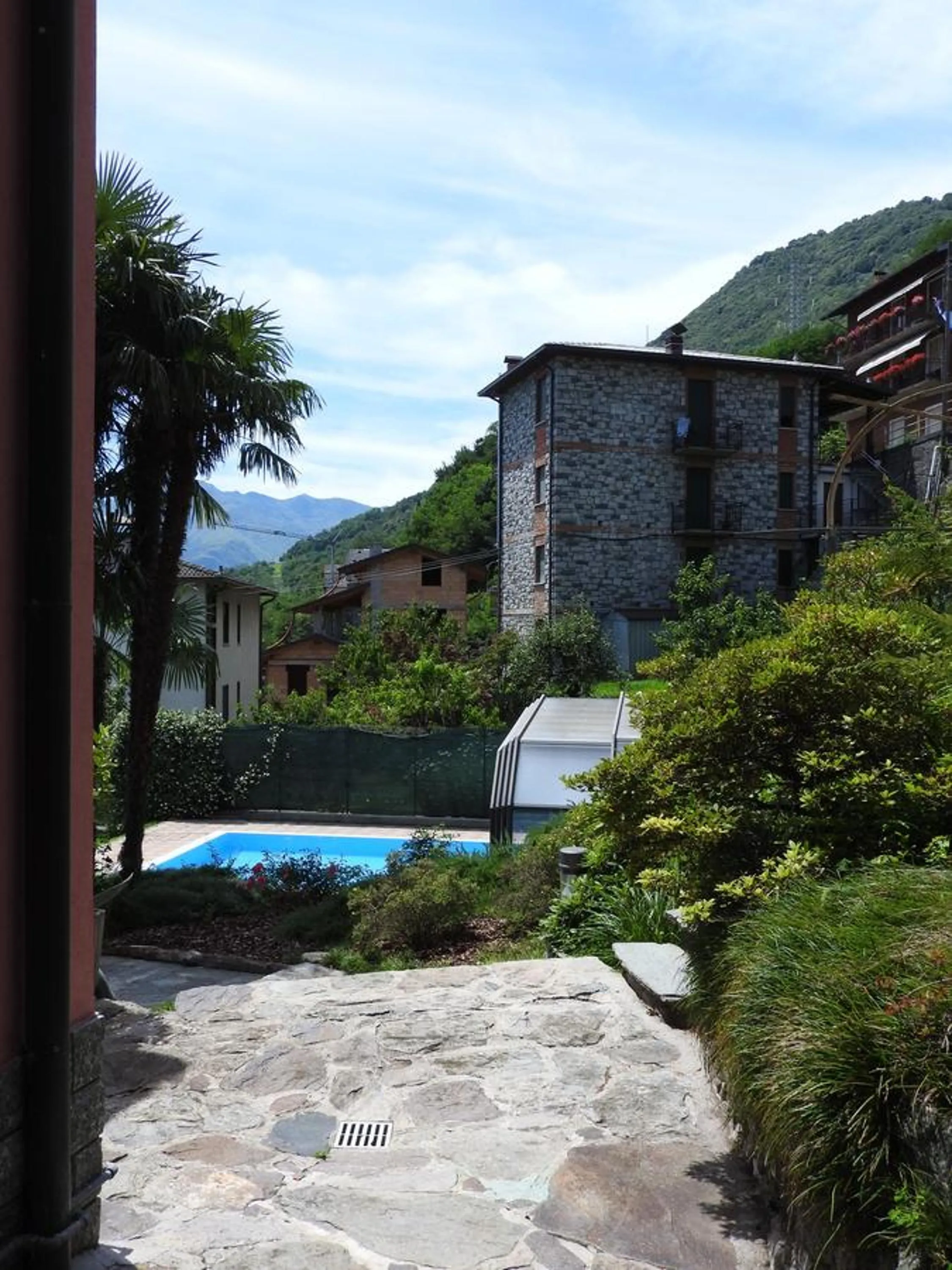 Pool view in Residence Casa Rosa