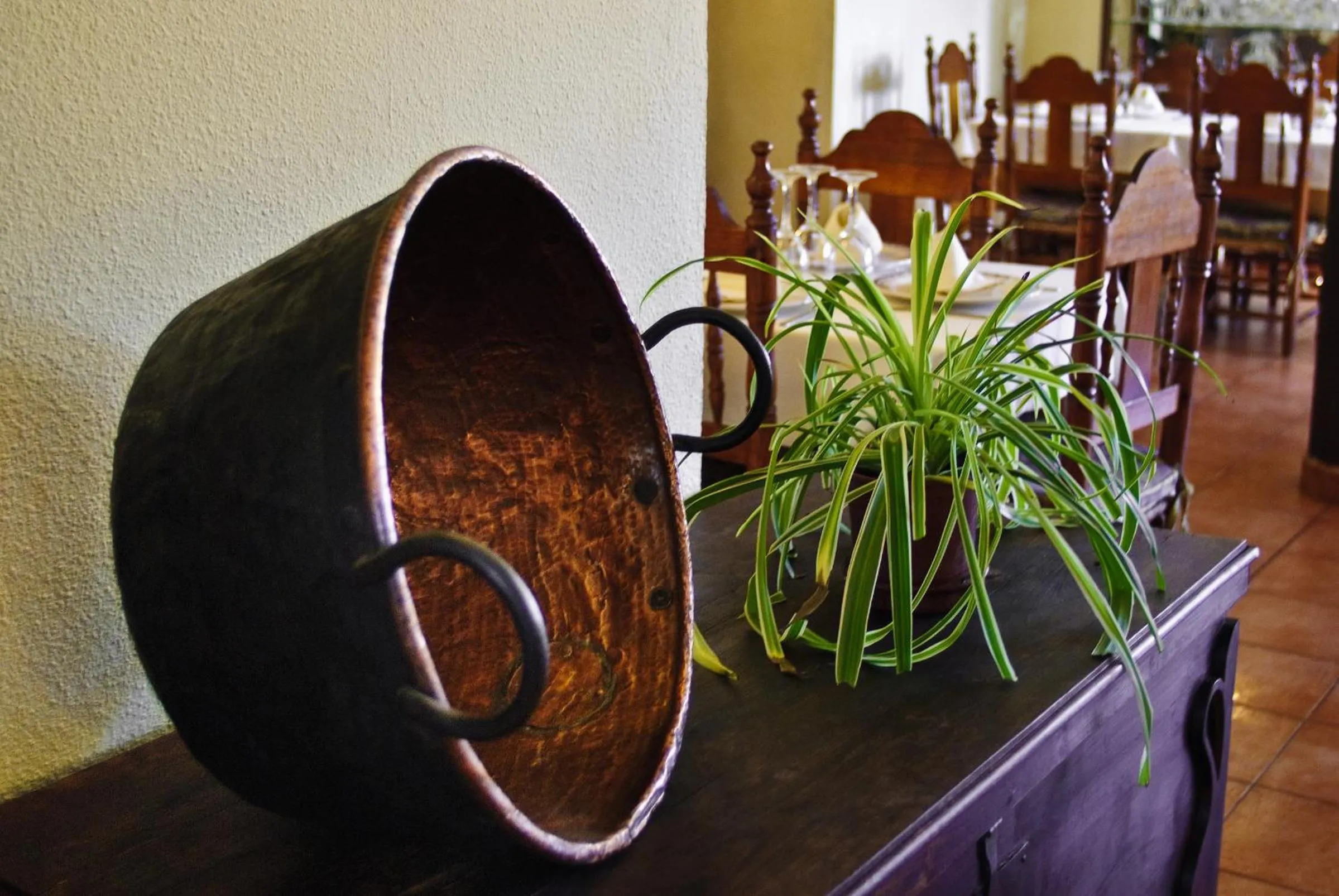 Decorative detail in Hotel Galaroza Sierra