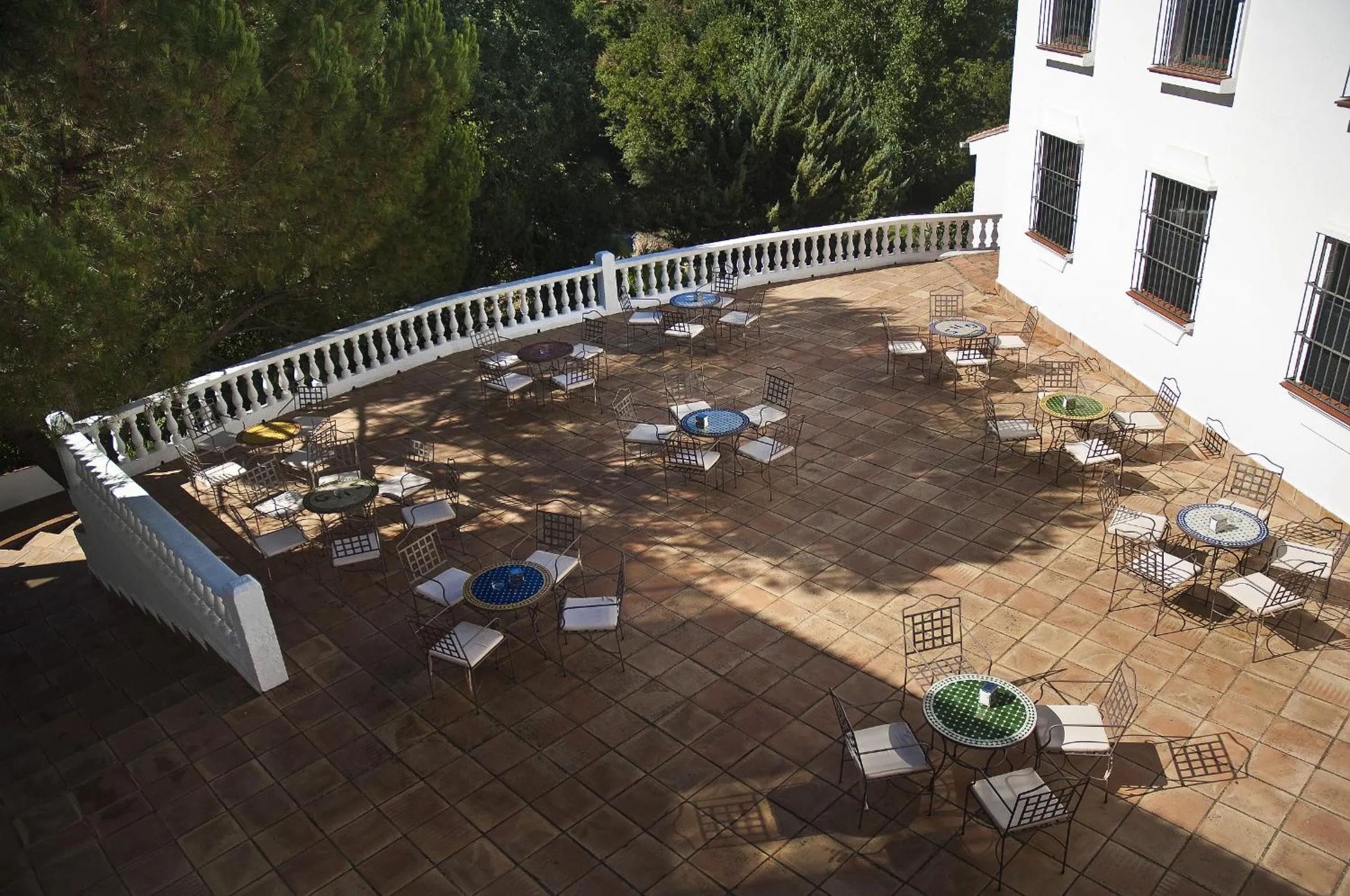 Patio in Hotel Galaroza Sierra