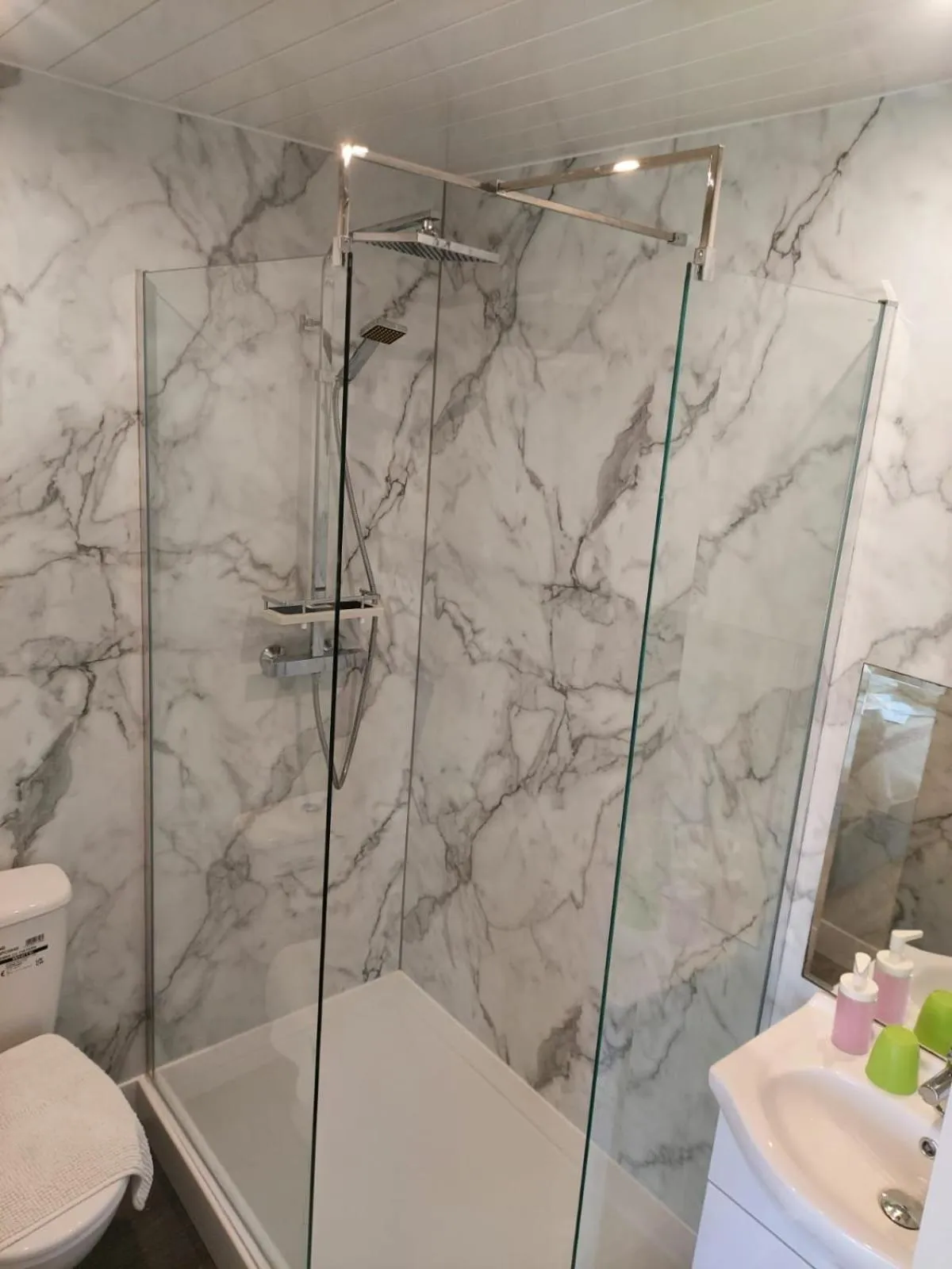 Shower in Another Room