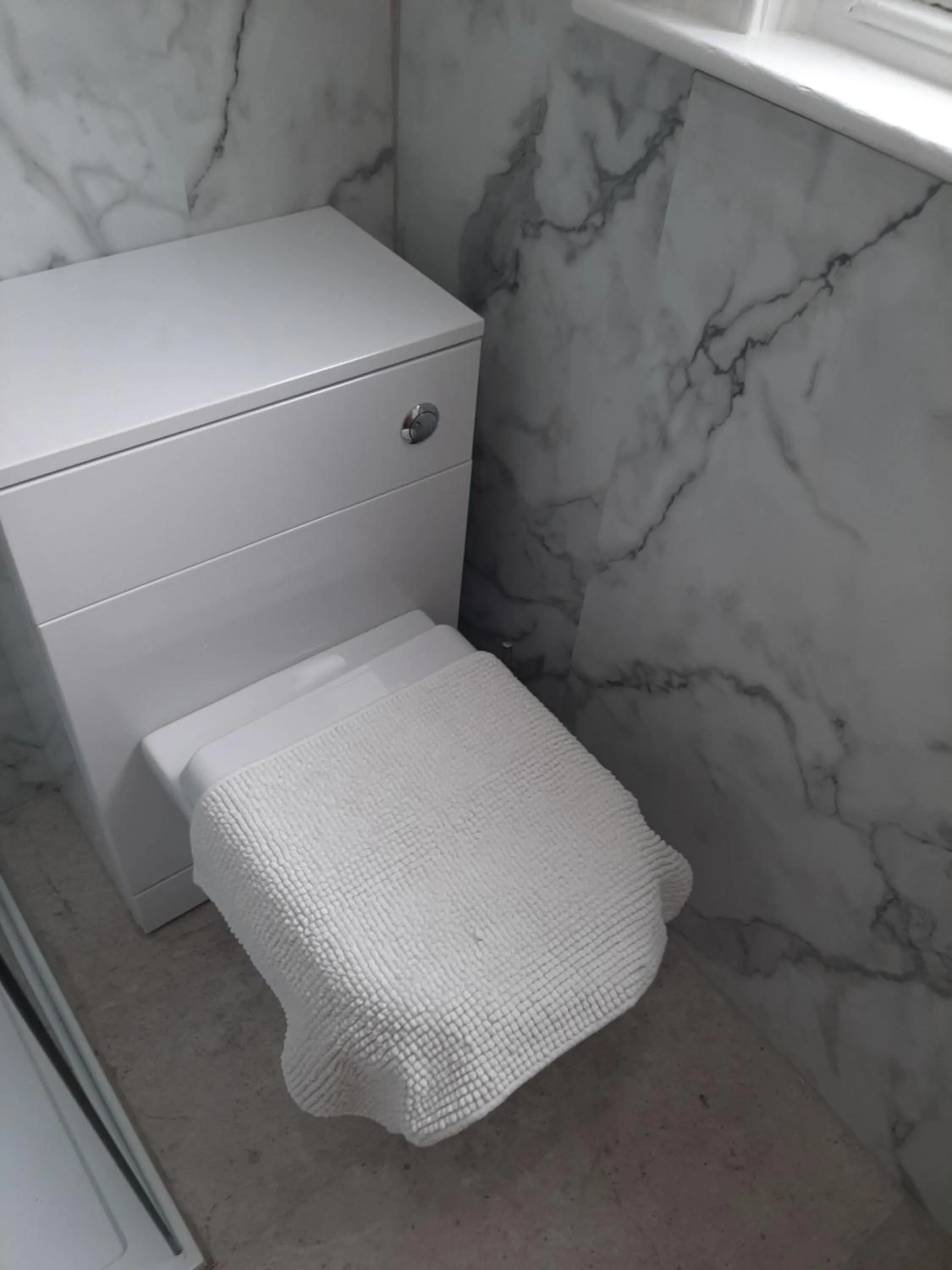 Bathroom, Bed in Another Room