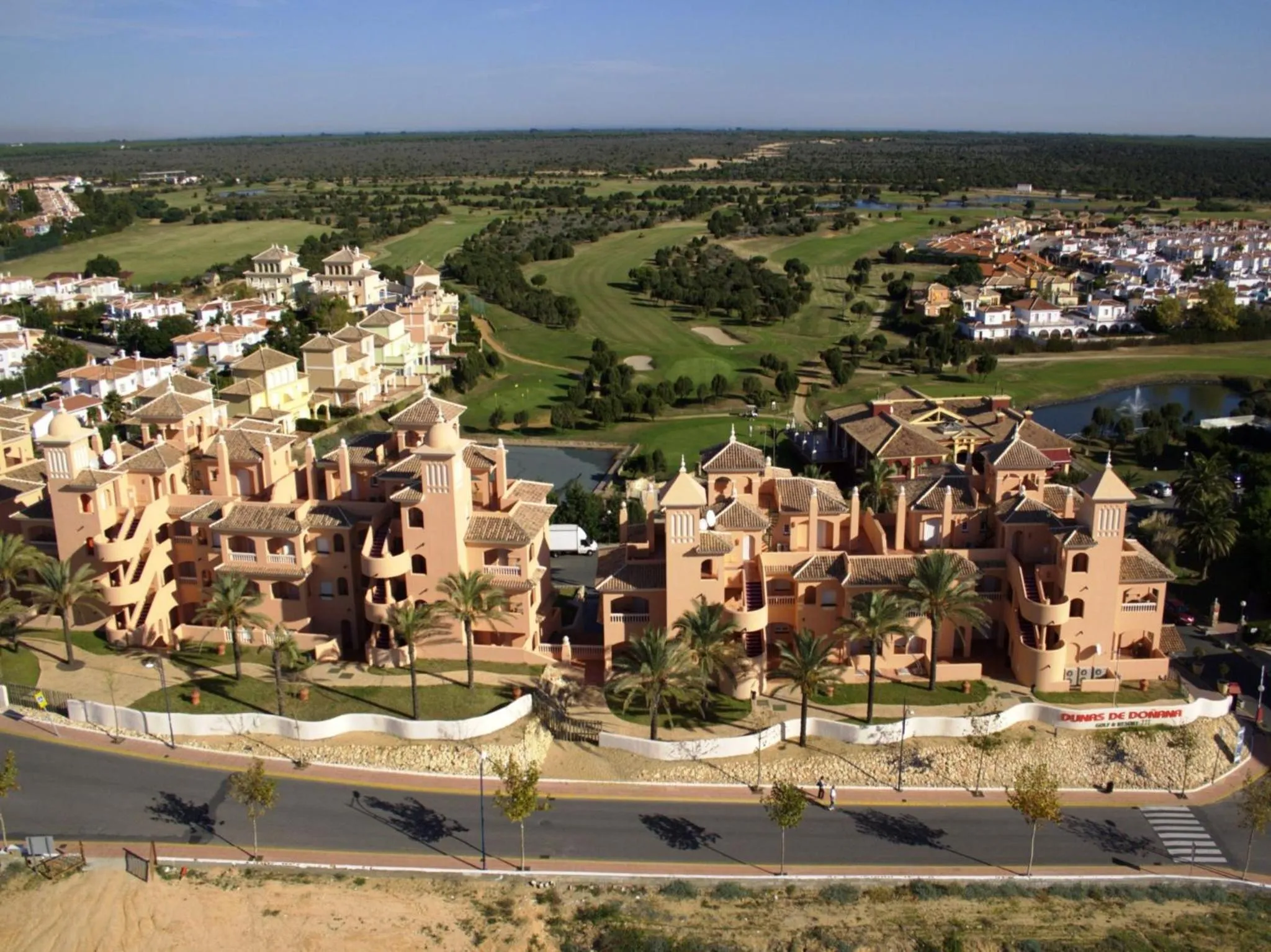 Bird's eye view in Dunas de Doñana Resort