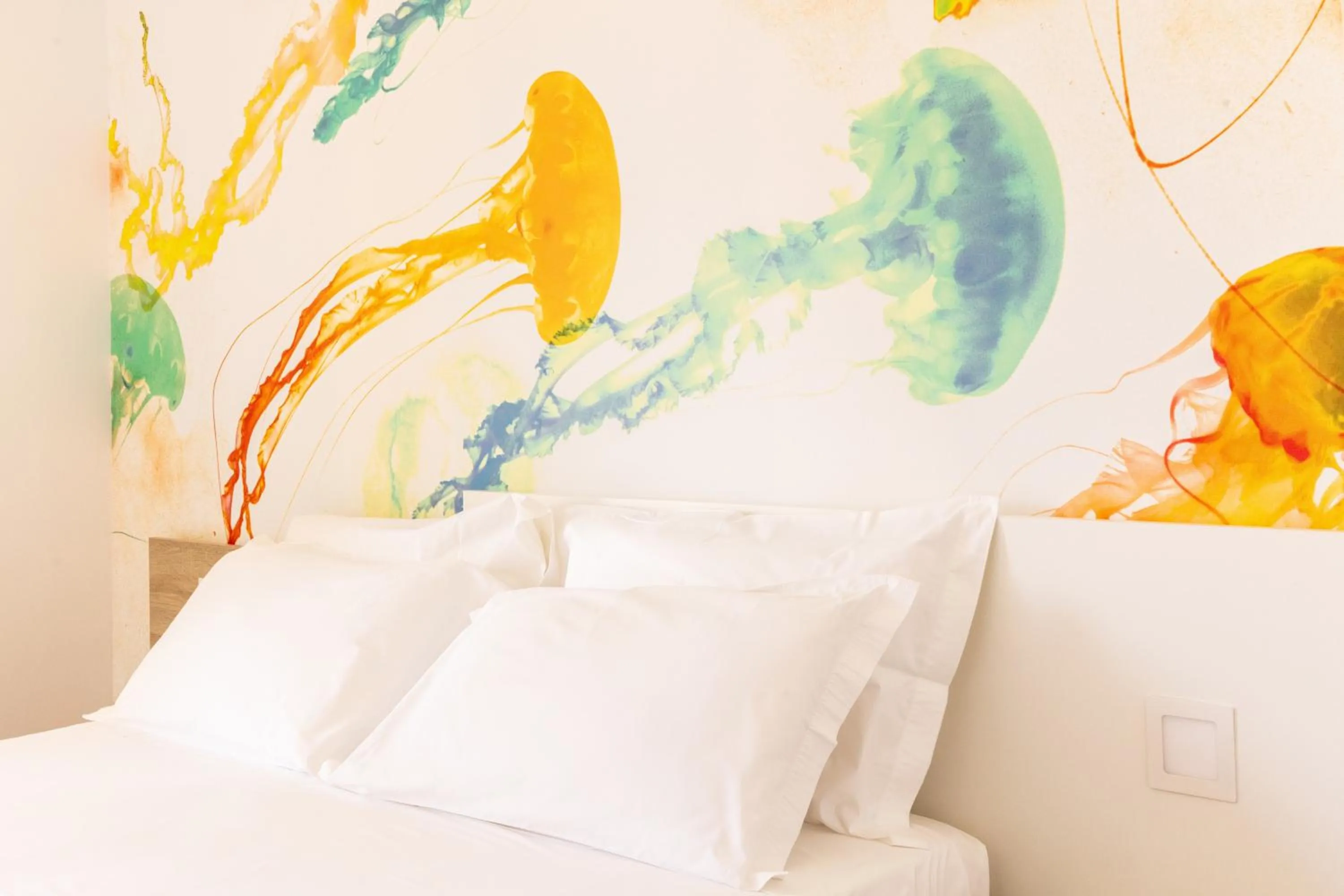 Bedroom, Bed in Luna Minoica Suites and Apartments