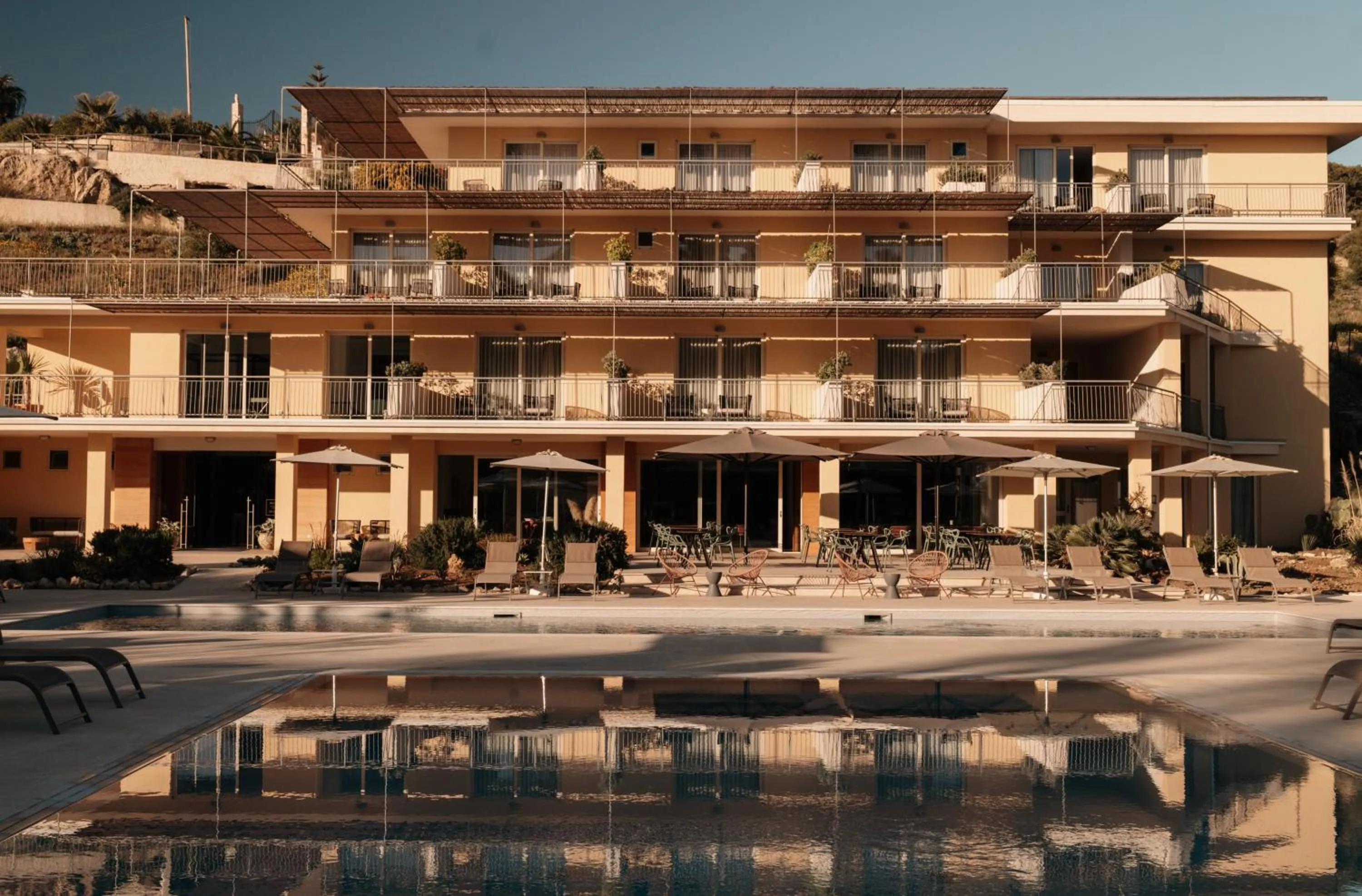 Property building in Luna Minoica Suites and Apartments